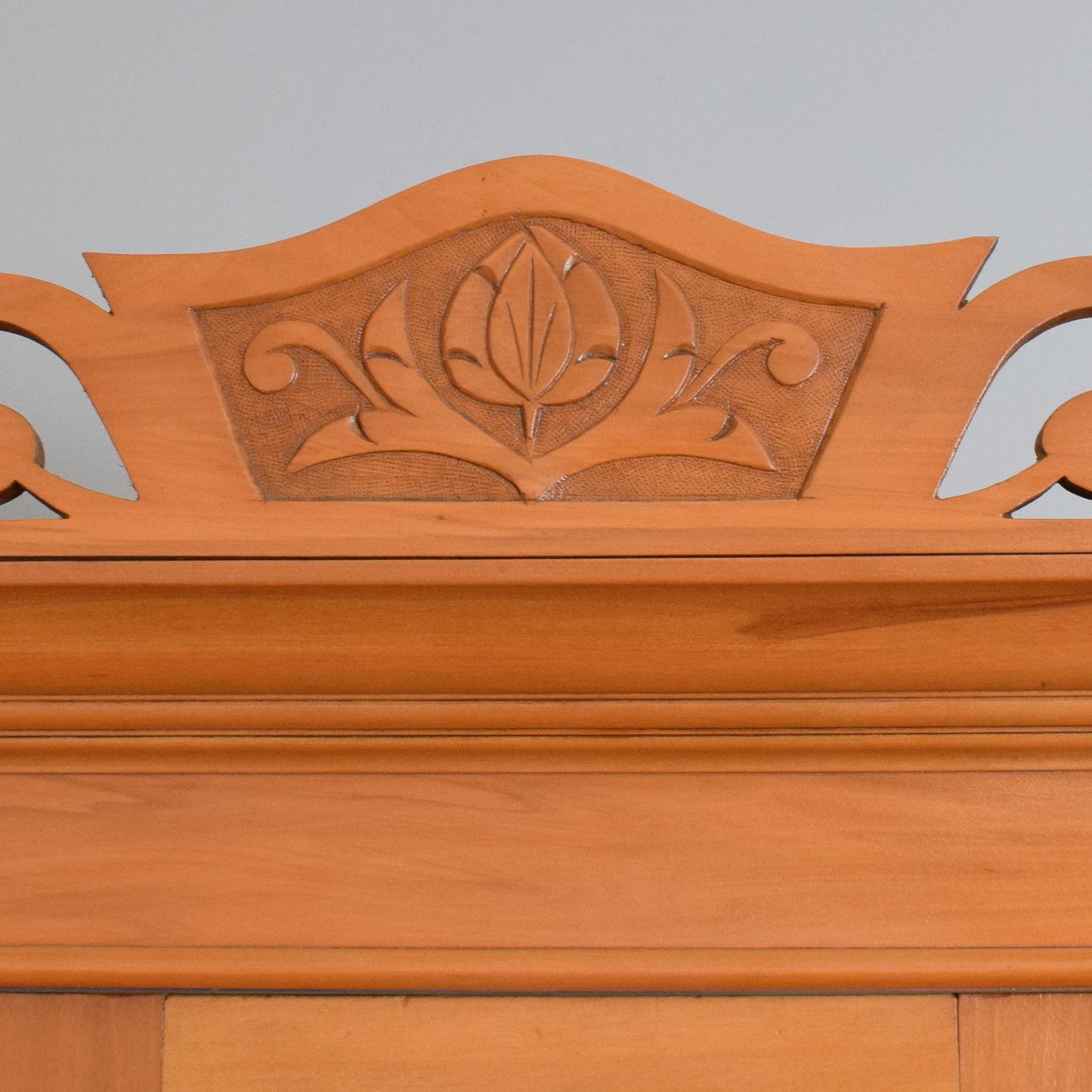 Edwardian Satinwood Wardrobe