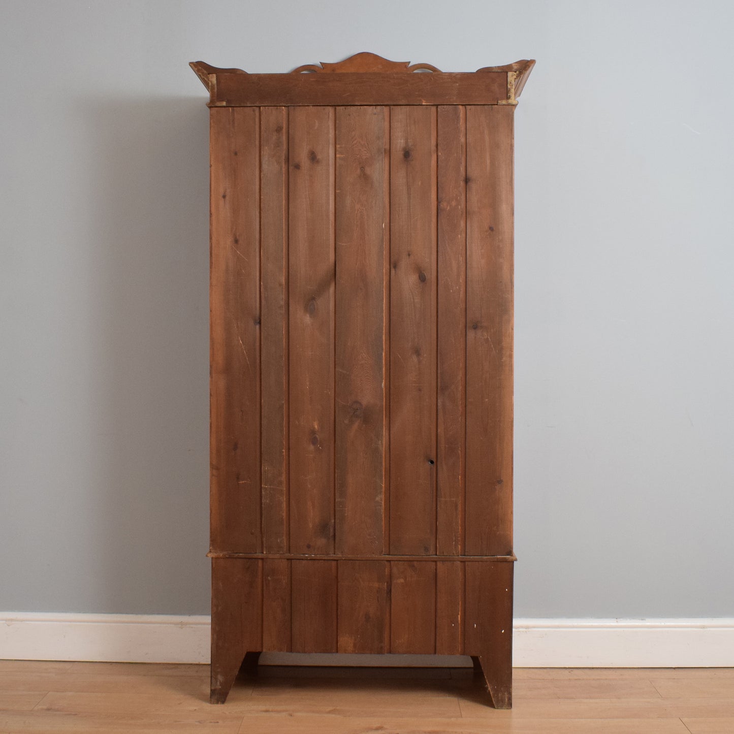 Edwardian Satinwood Wardrobe
