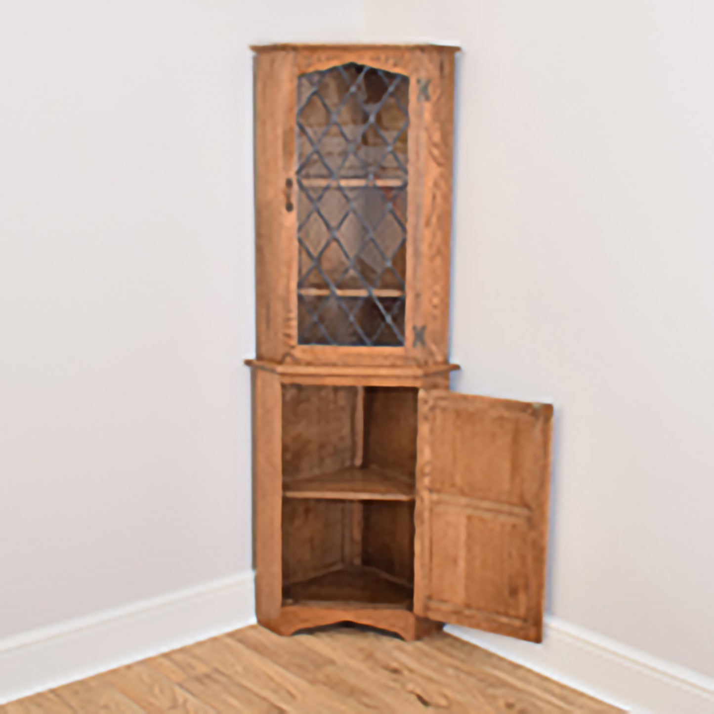 Restored Oak Webber Corner Unit