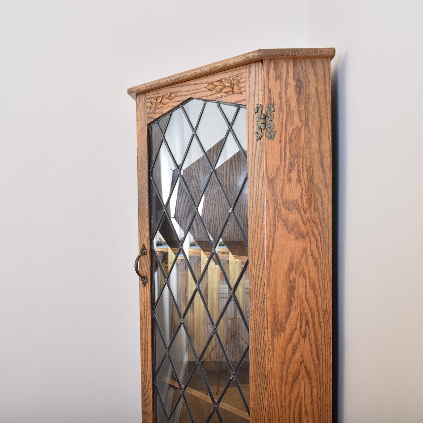 Restored Oak Webber Corner Unit