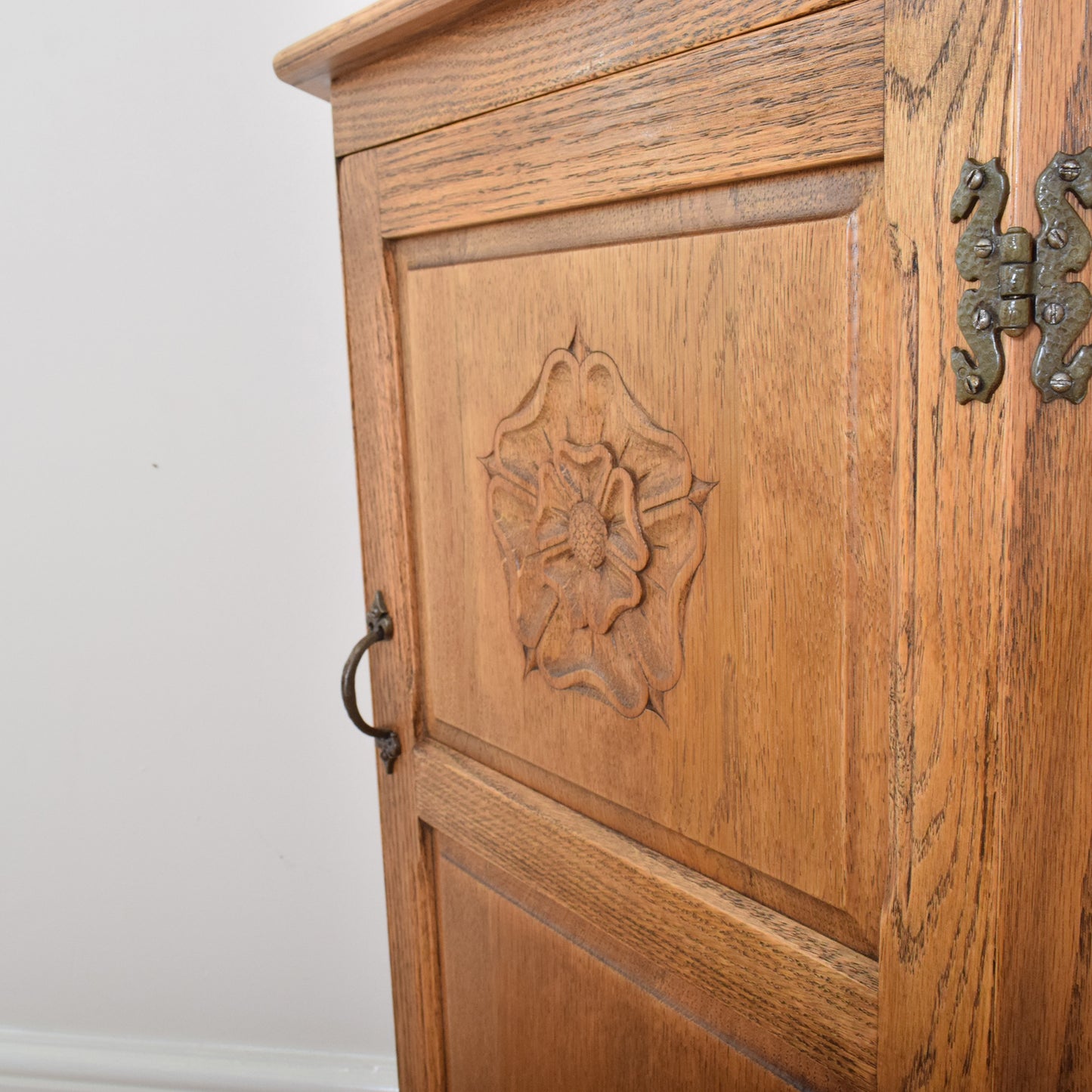 Restored Oak Webber Corner Unit