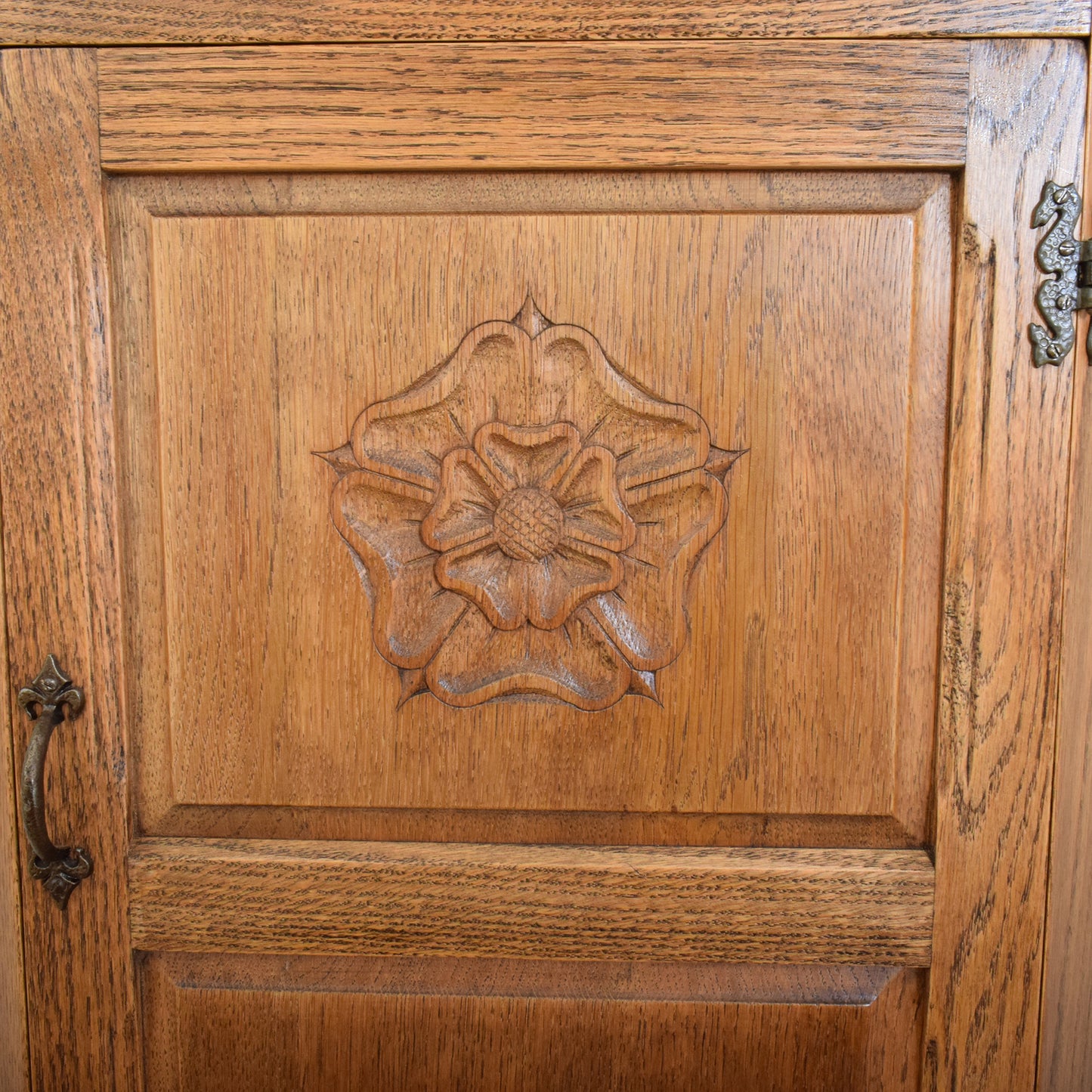 Restored Oak Webber Corner Unit