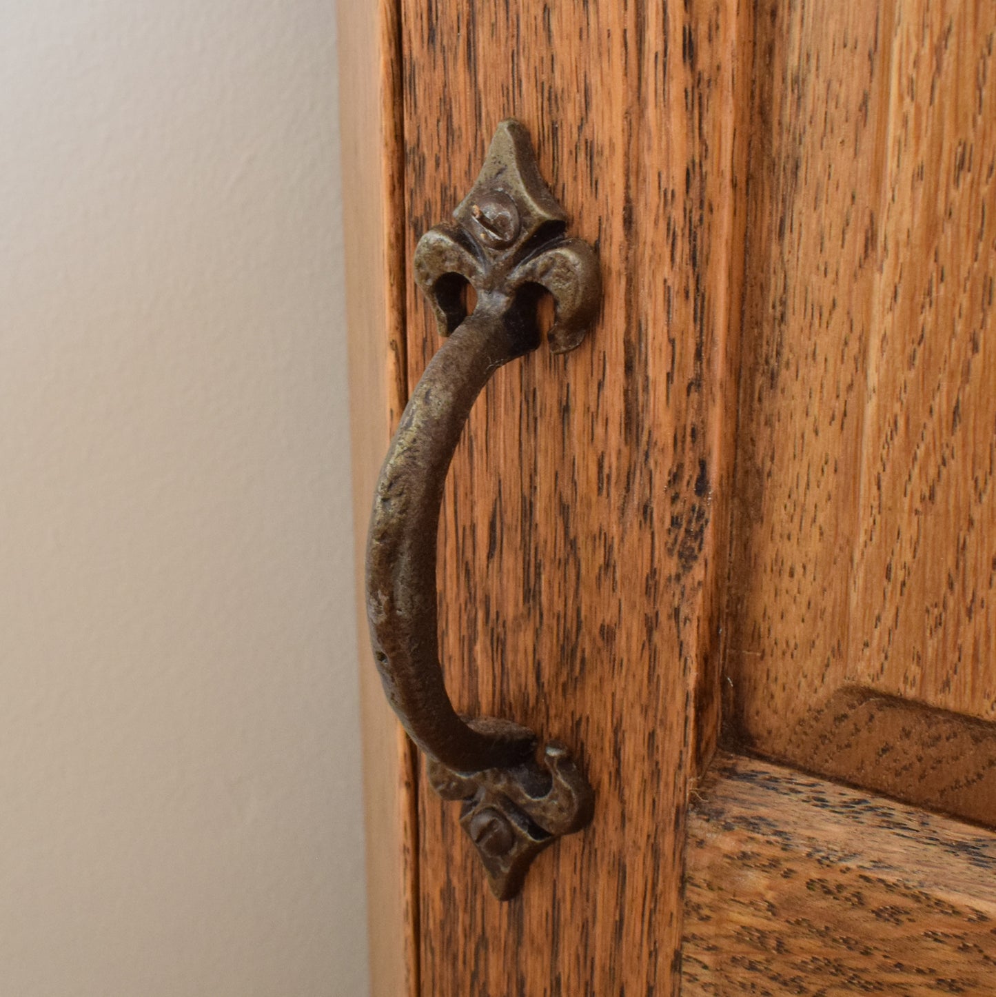 Restored Oak Webber Corner Unit