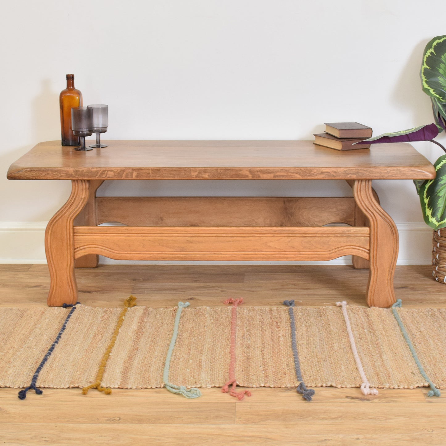 Chunky Oak Coffee Table