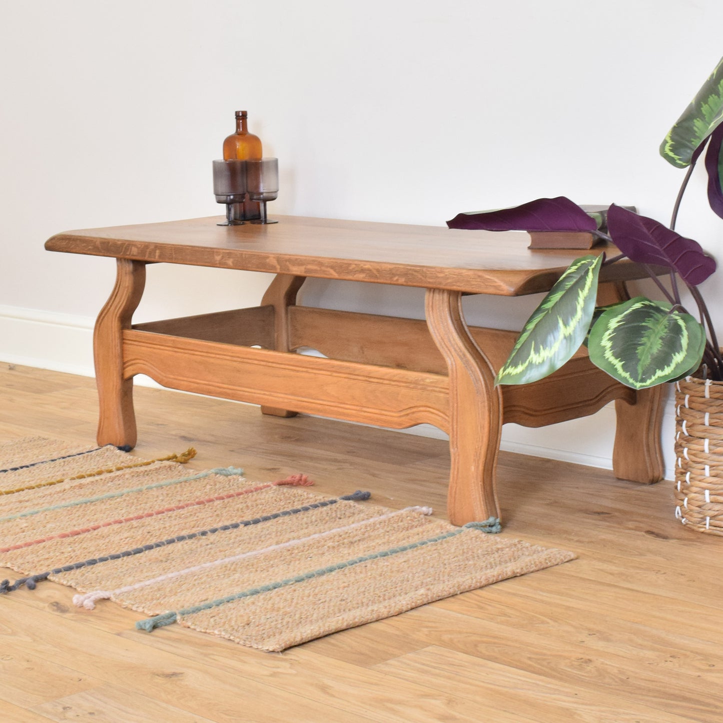 Chunky Oak Coffee Table