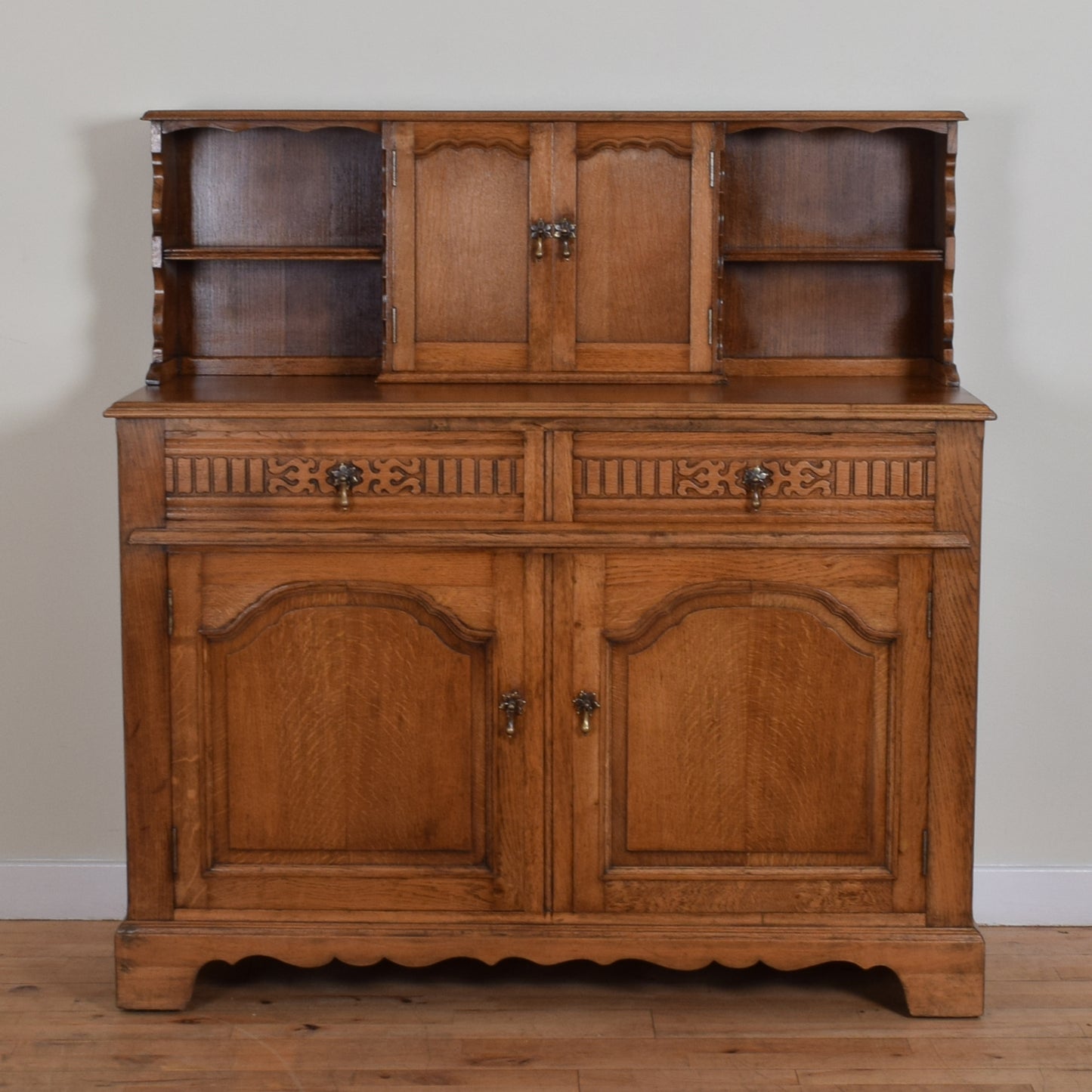 Restored Oak Court cabinet