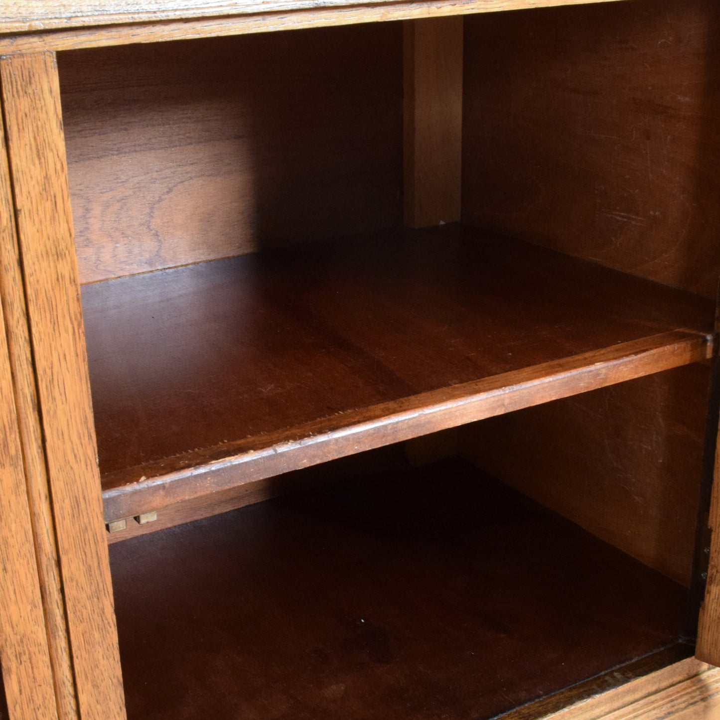 Restored Oak Court cabinet