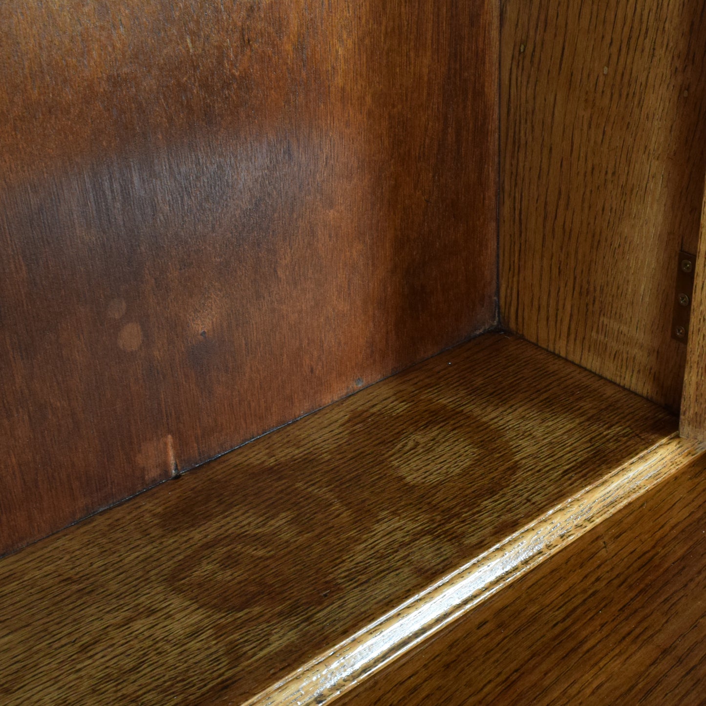 Restored Oak Court cabinet