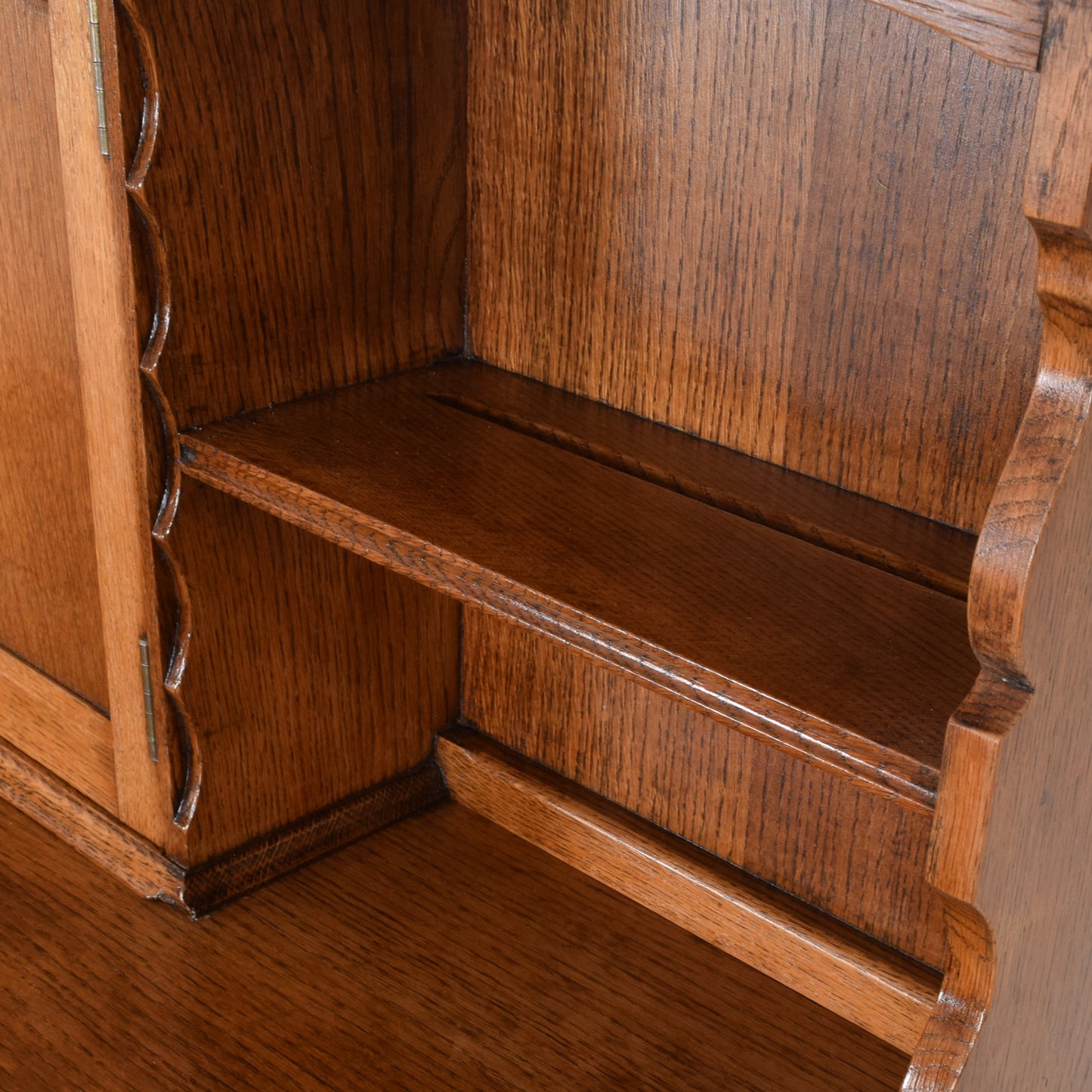 Restored Oak Court cabinet