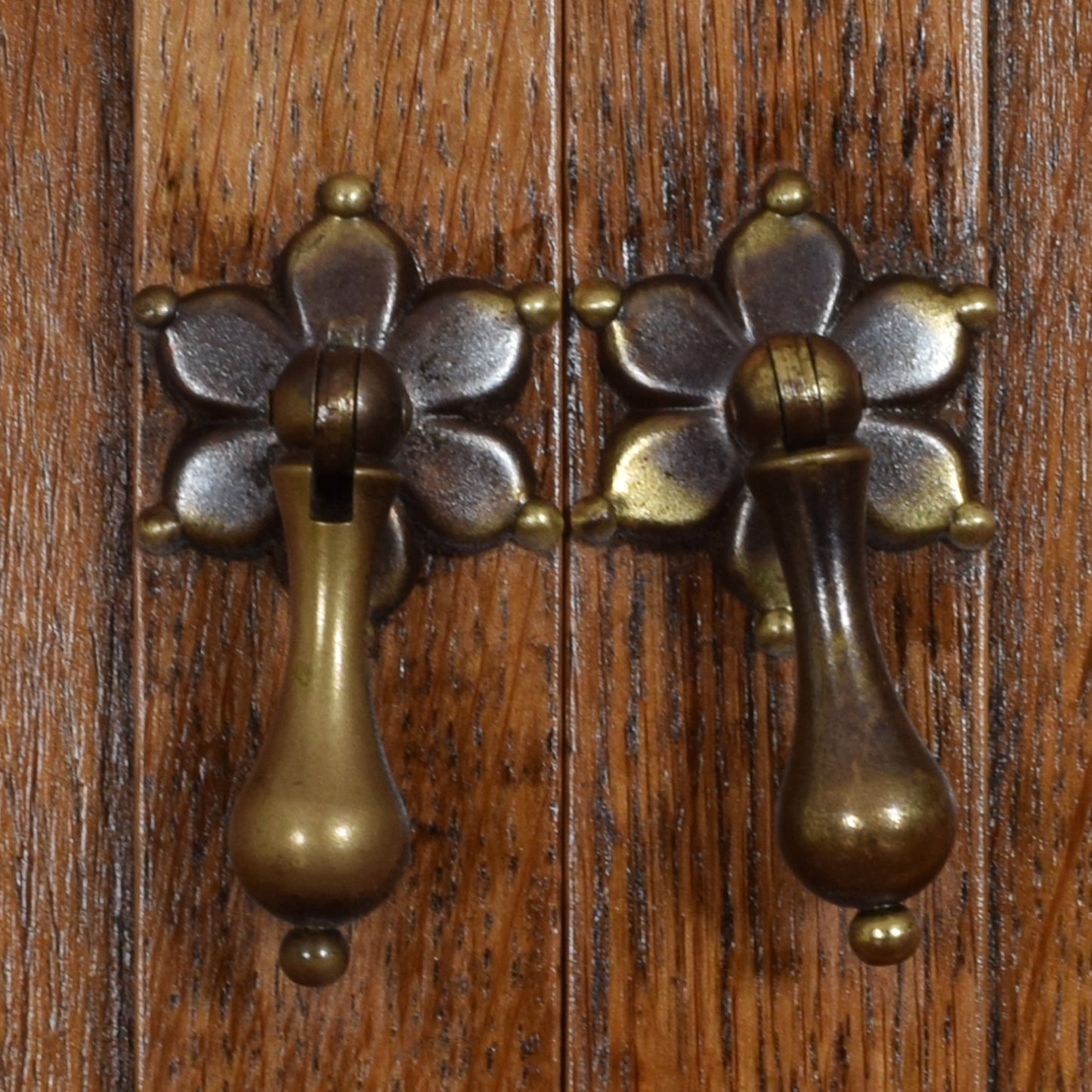 Restored Oak Court cabinet