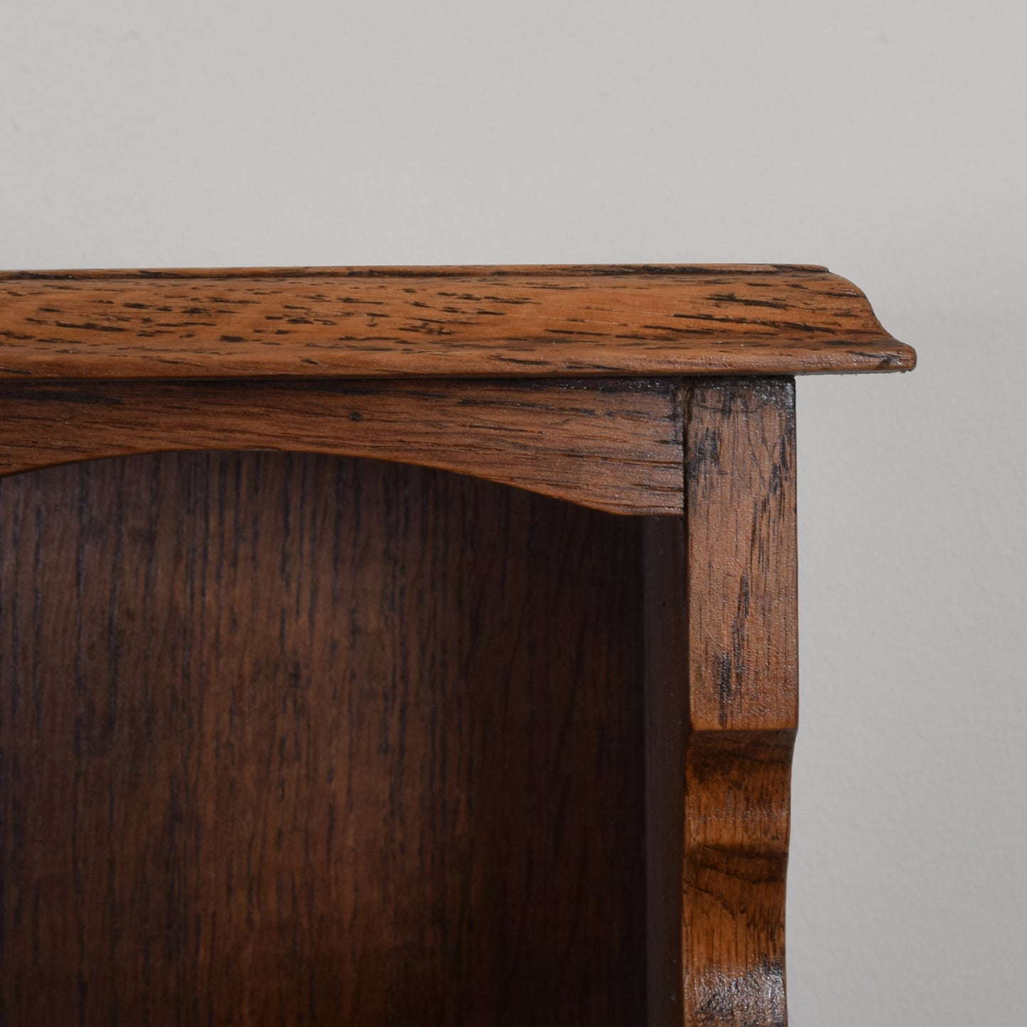 Restored Oak Court cabinet