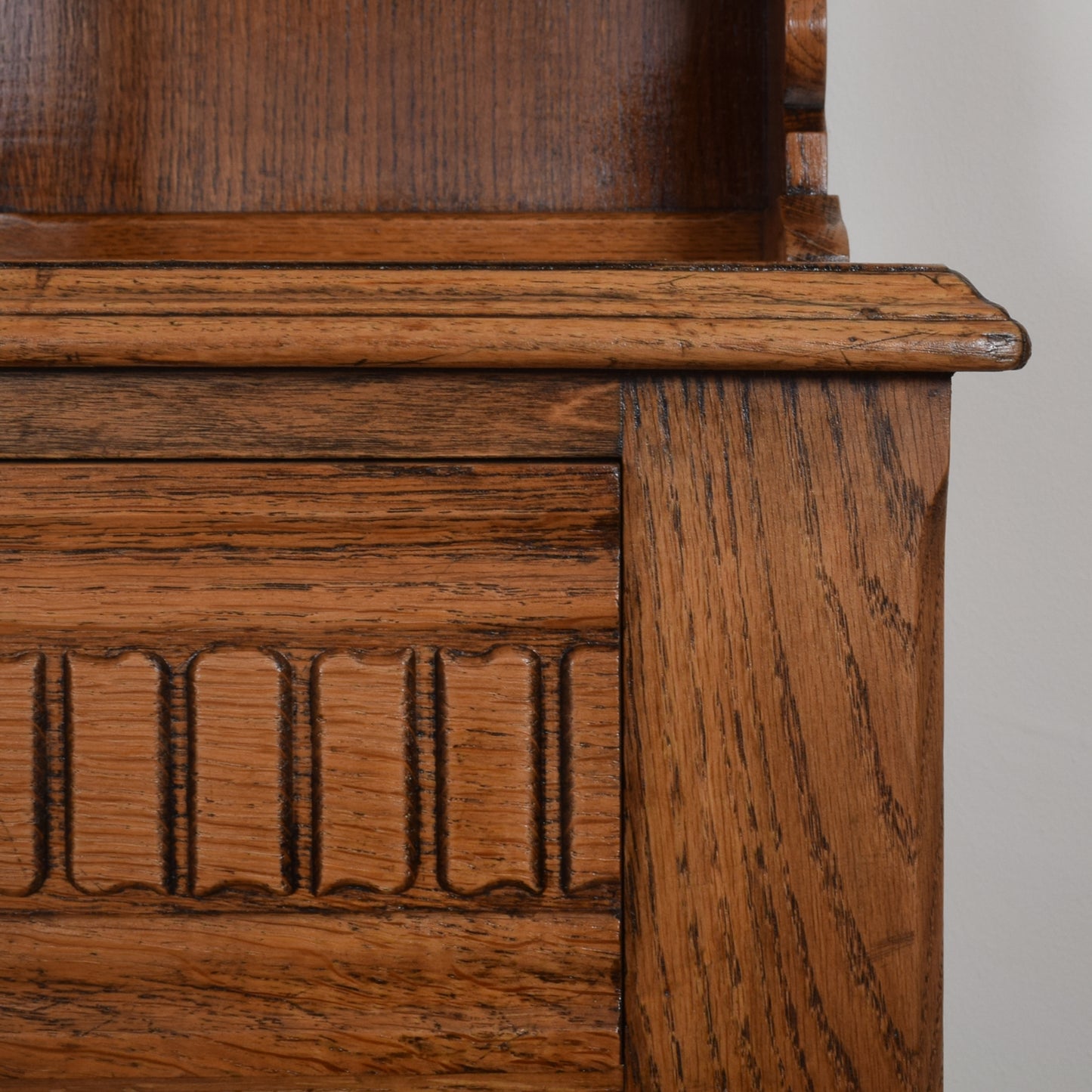 Restored Oak Court cabinet