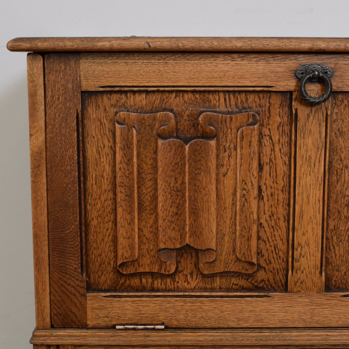 Oak Drinks Cabinet