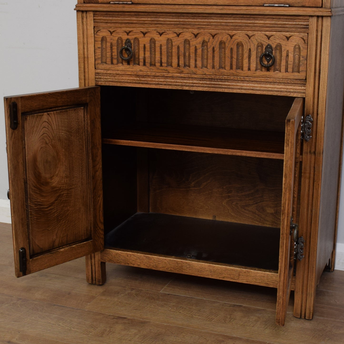 Oak Drinks Cabinet