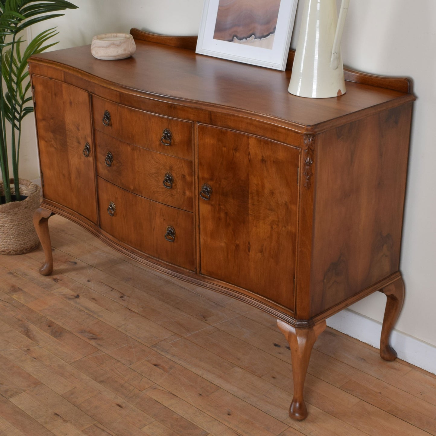 Restored Walnut Sideboard