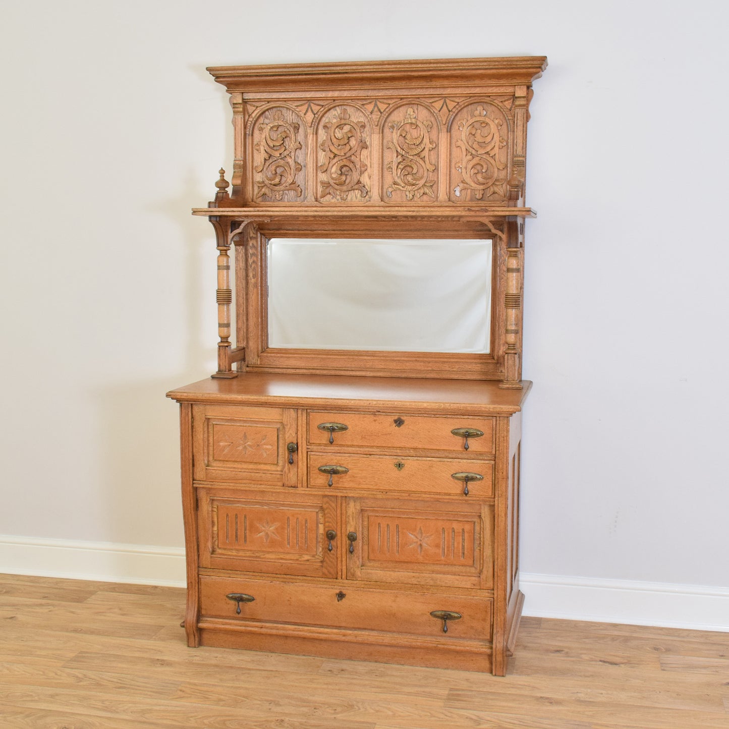Restored Oak Chiffonier