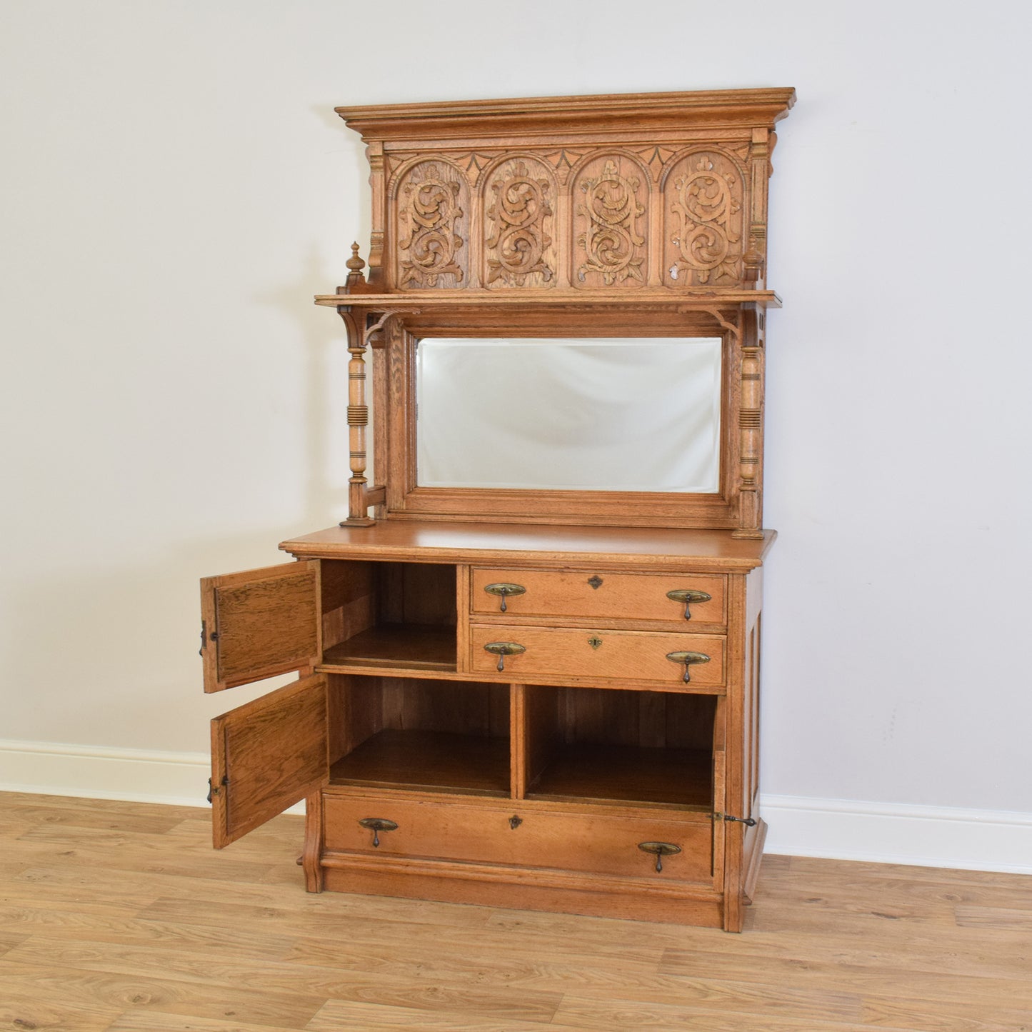 Restored Oak Chiffonier