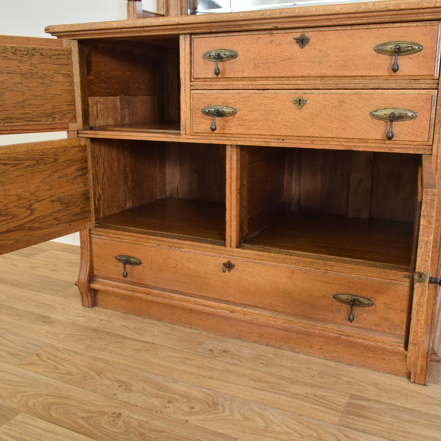Restored Oak Chiffonier