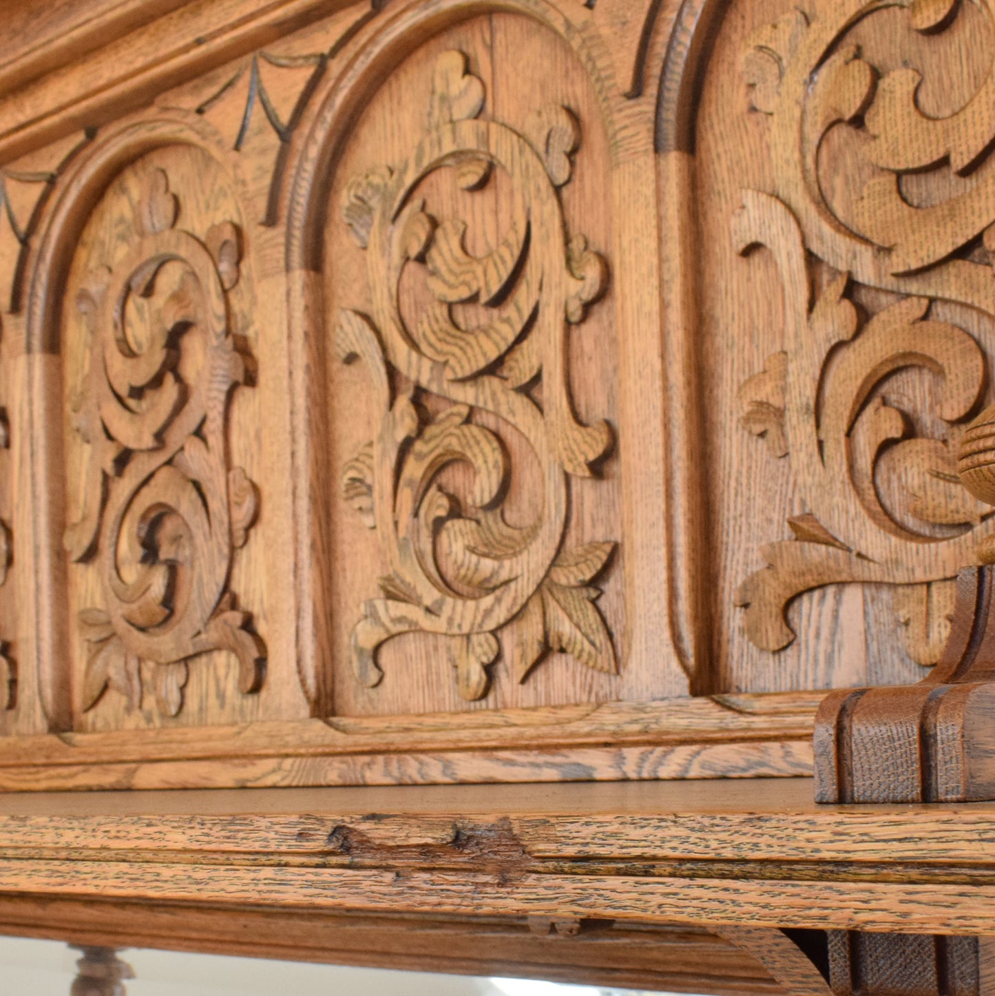 Restored Oak Chiffonier