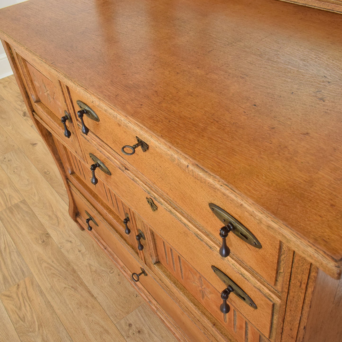 Restored Oak Chiffonier