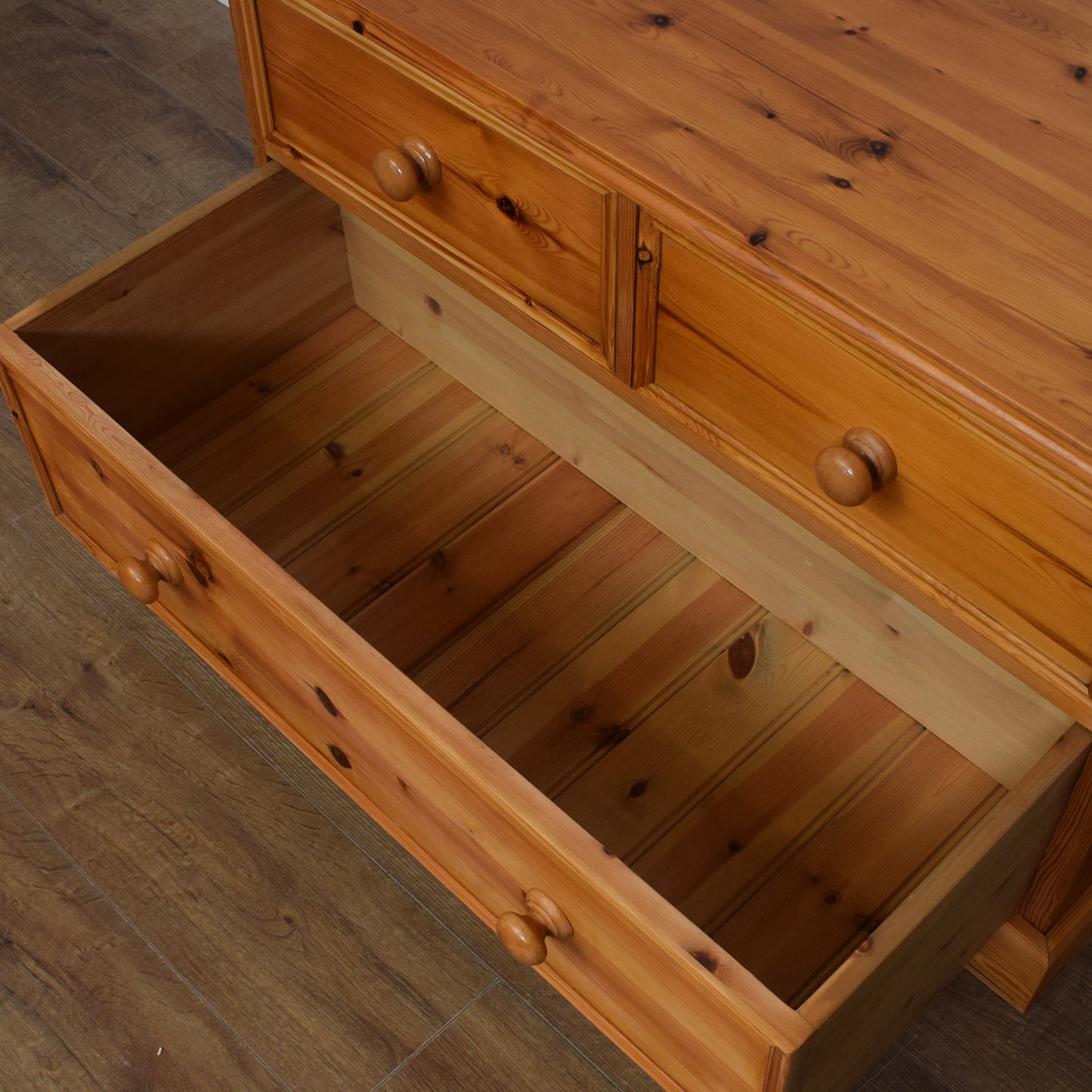 Solid Pine Chest Of Drawers