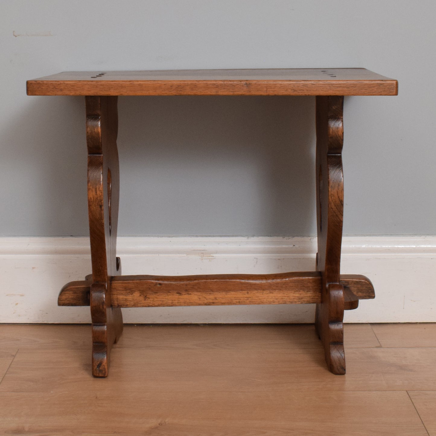 Rustic Oak Side Table