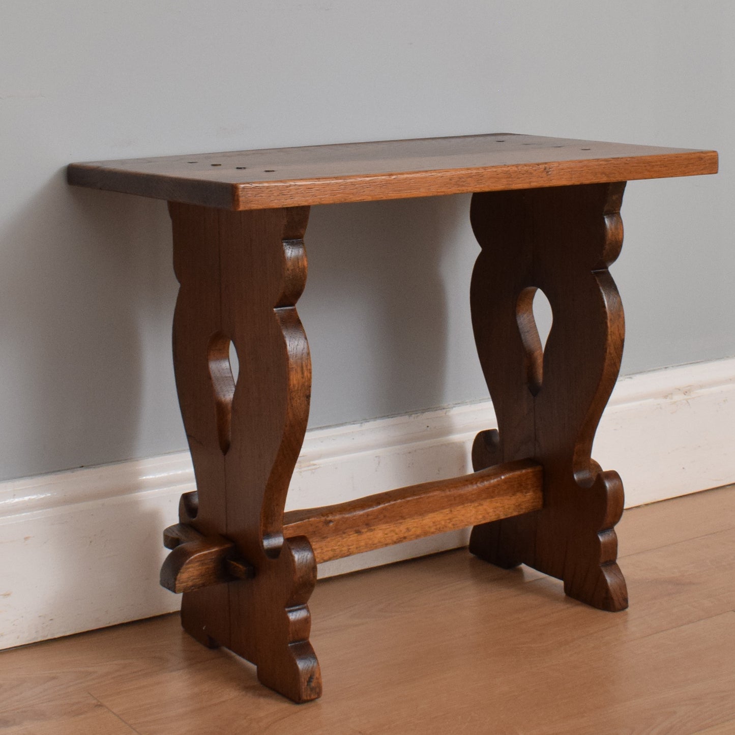 Rustic Oak Side Table