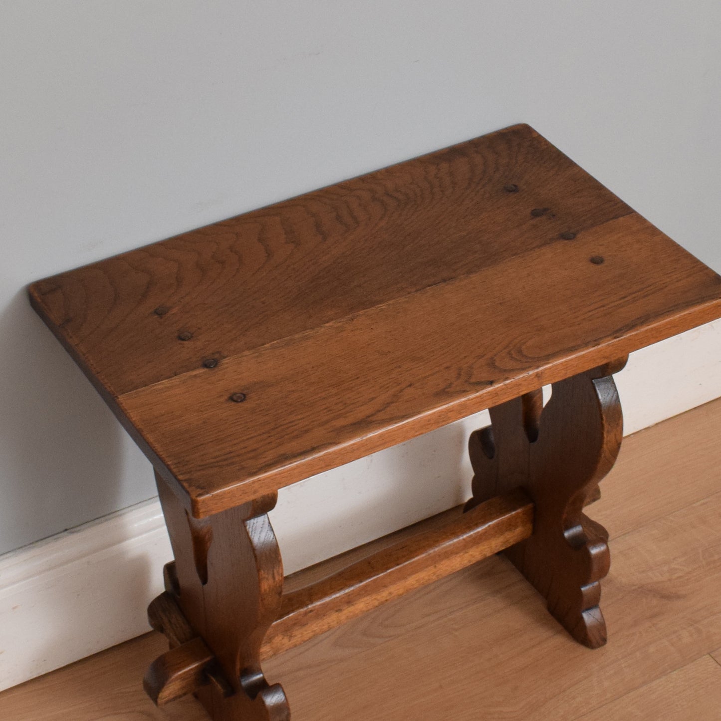 Rustic Oak Side Table