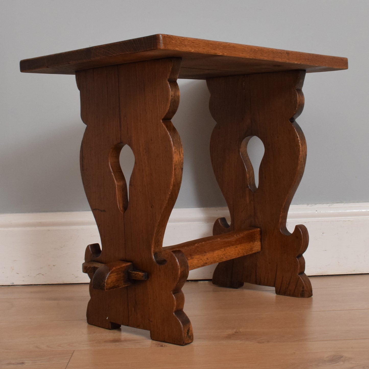 Rustic Oak Side Table