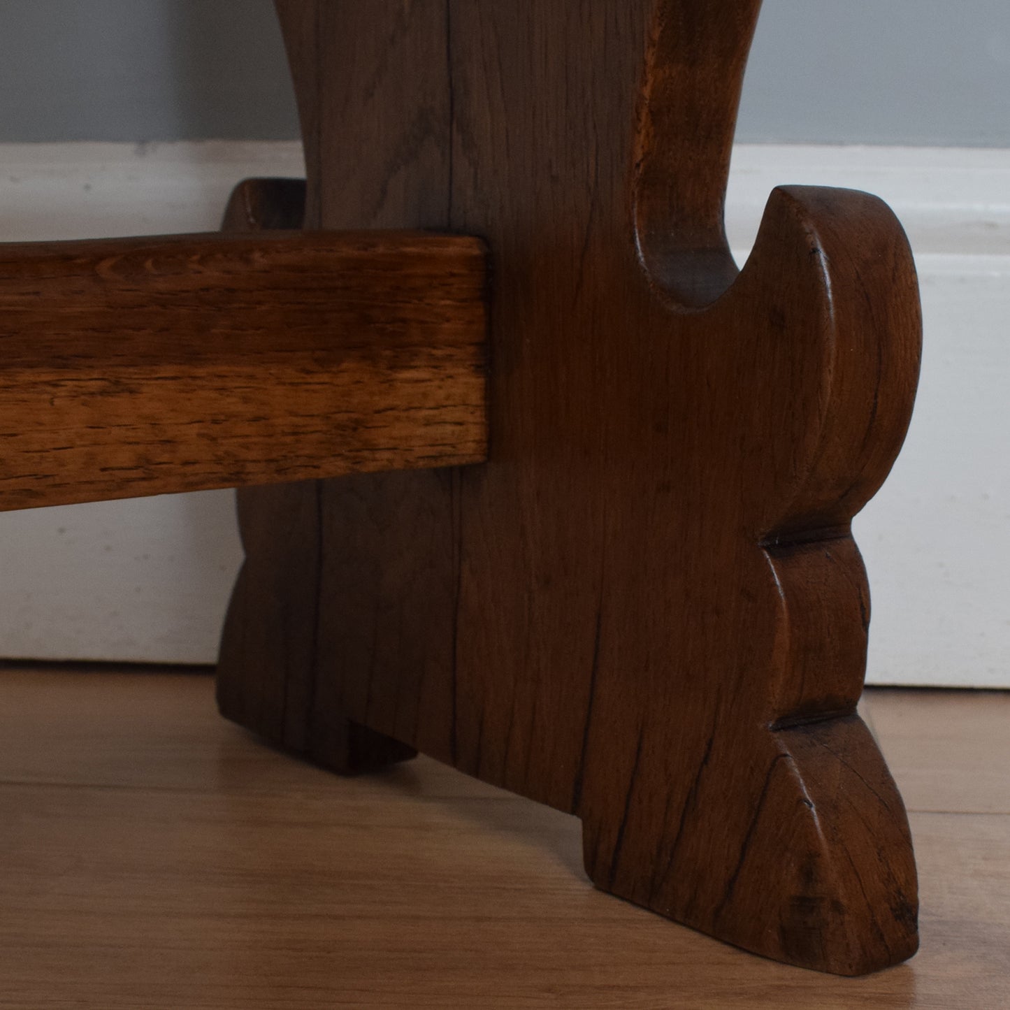 Rustic Oak Side Table