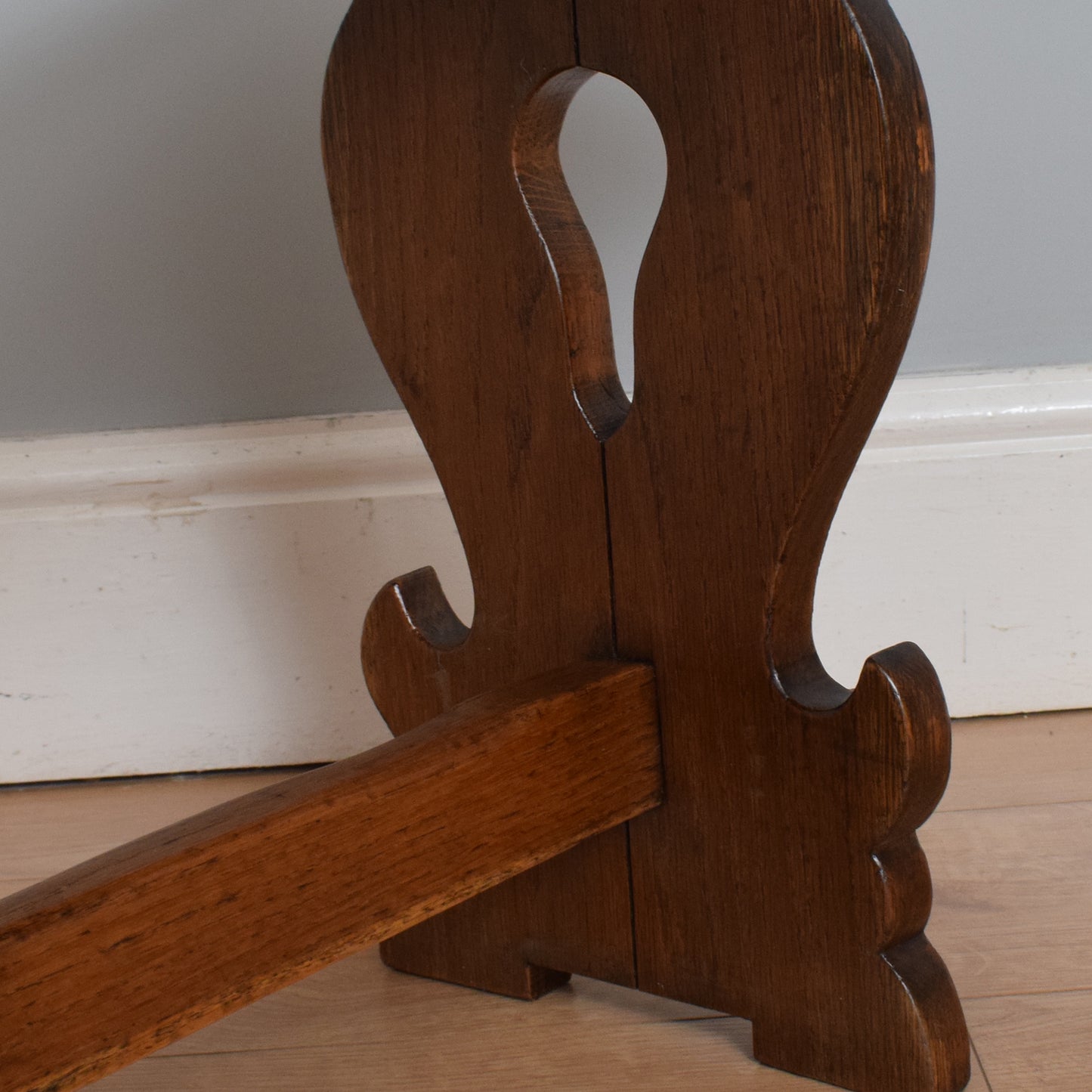 Rustic Oak Side Table
