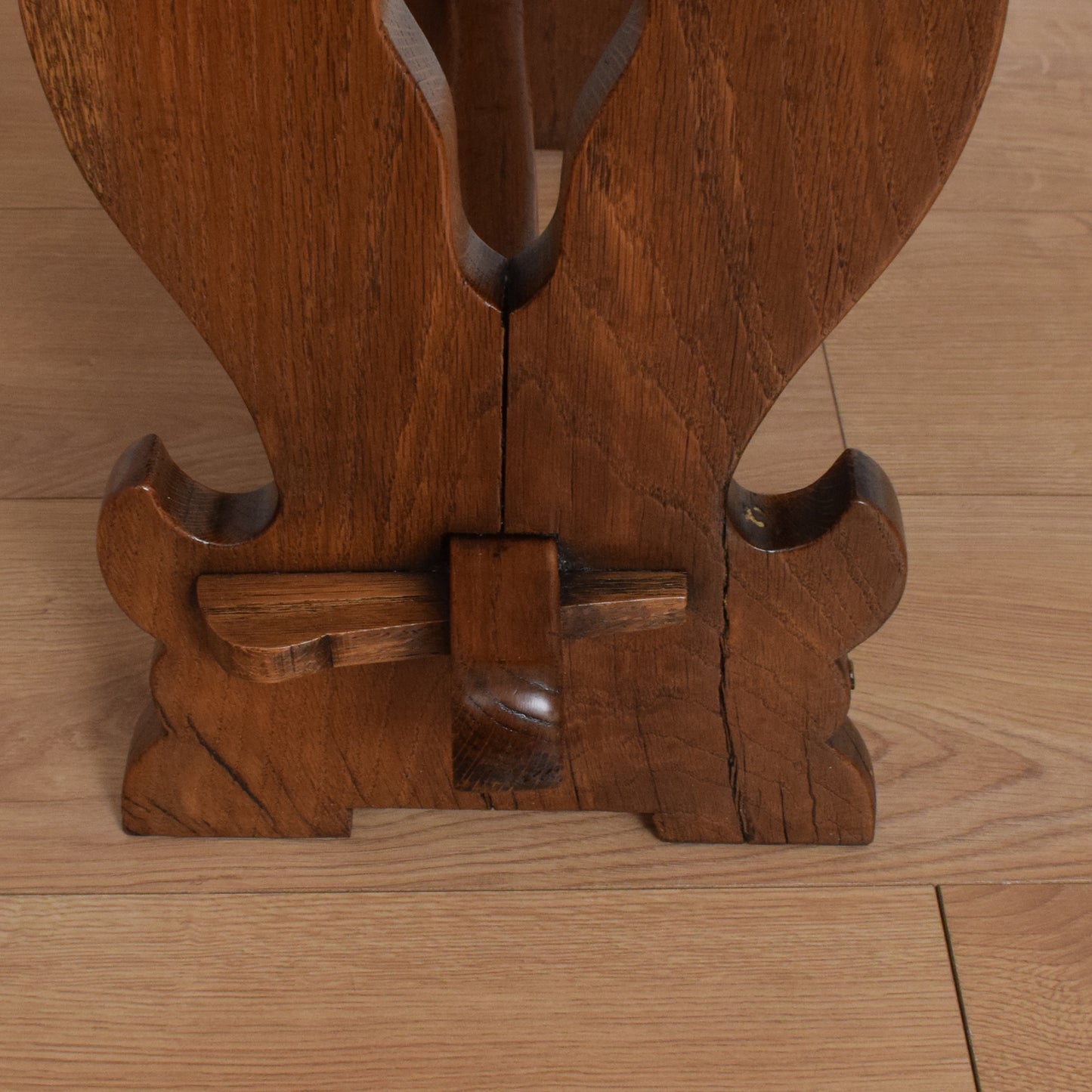 Rustic Oak Side Table