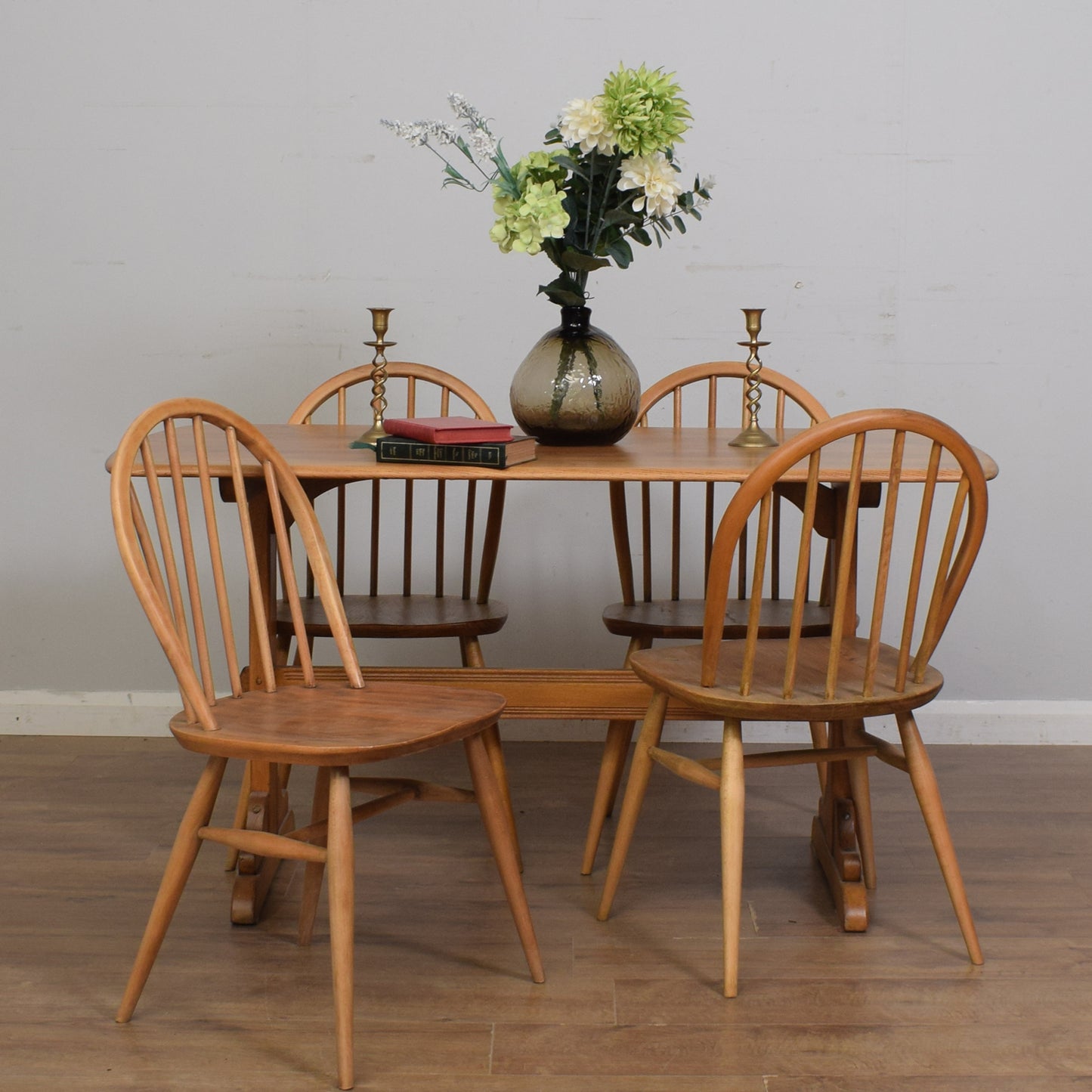 Ercol Table And Four Chairs
