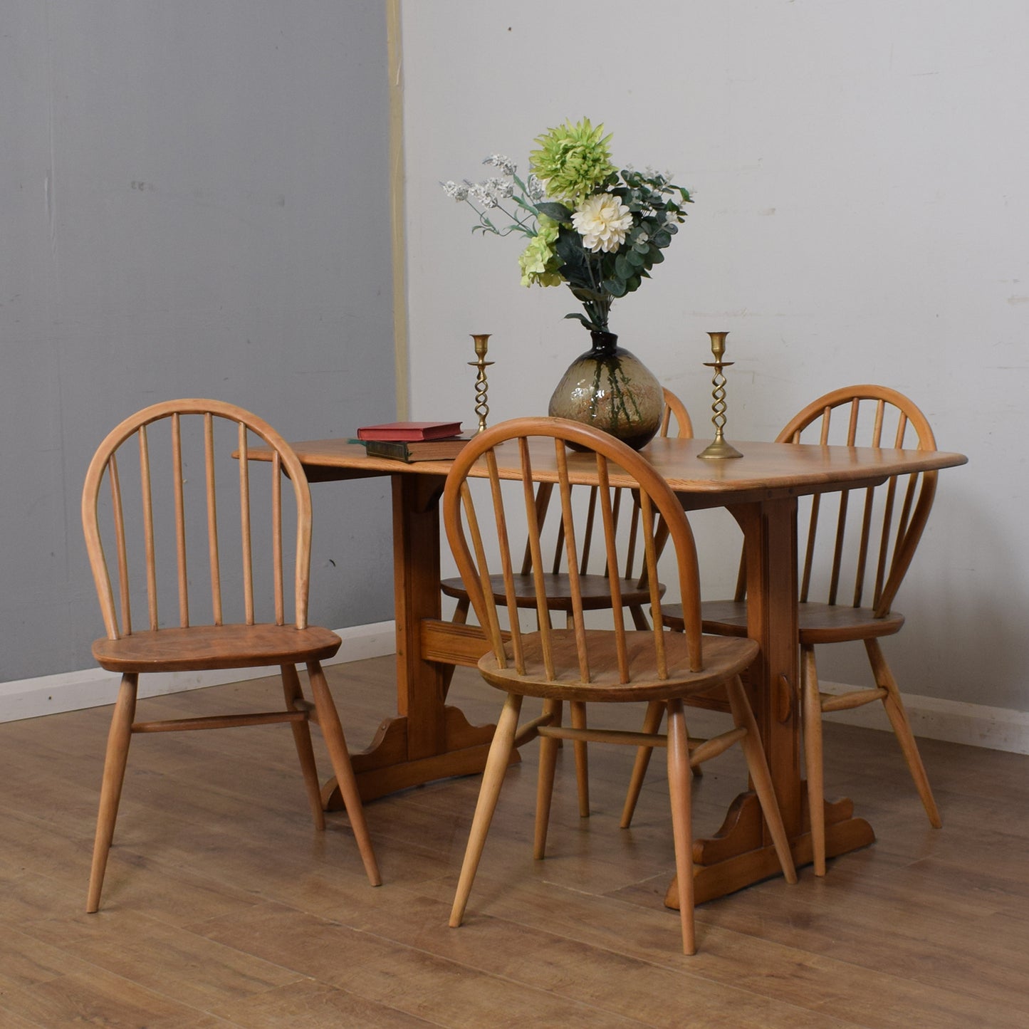 Ercol Table And Four Chairs