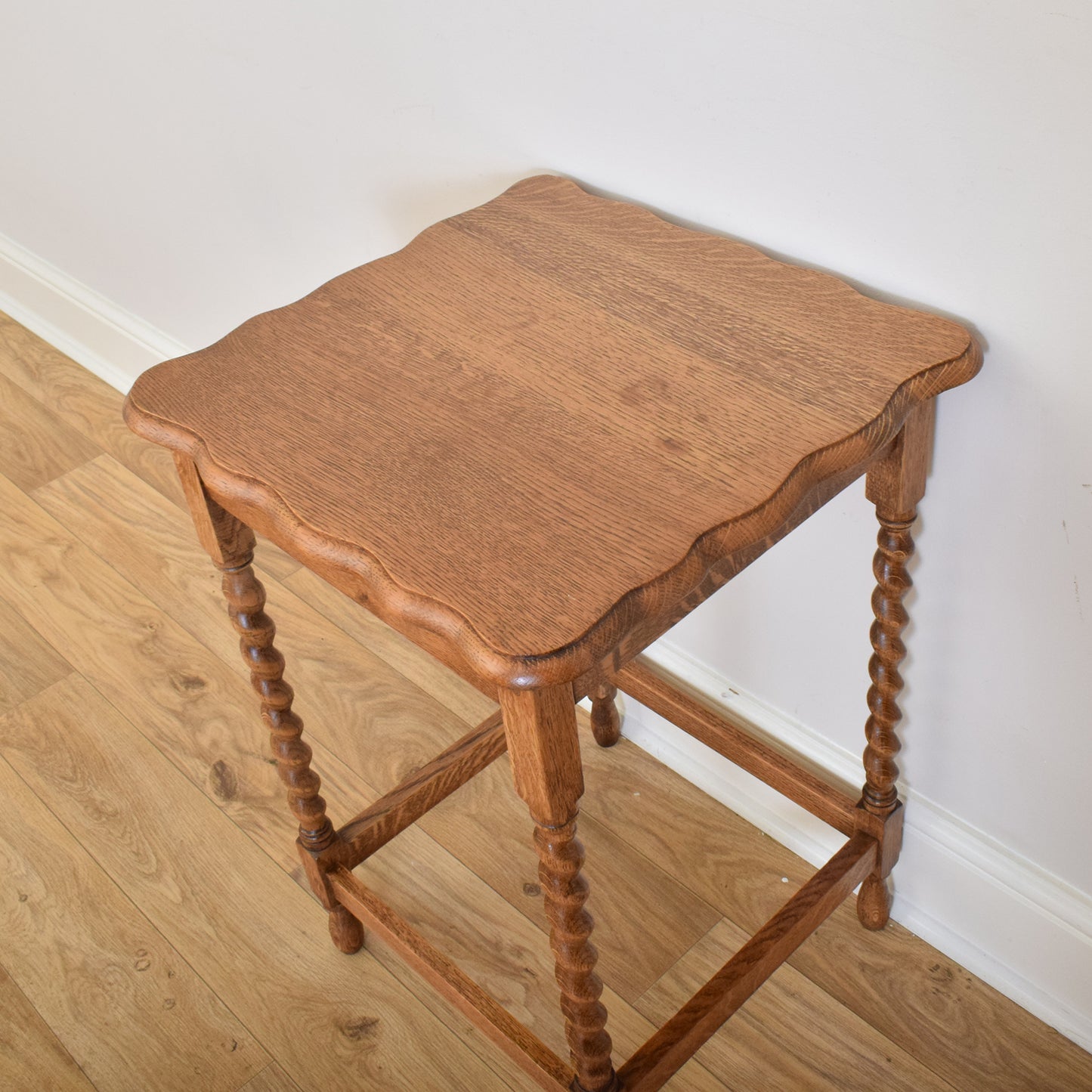 Restored Oak Occasional Table