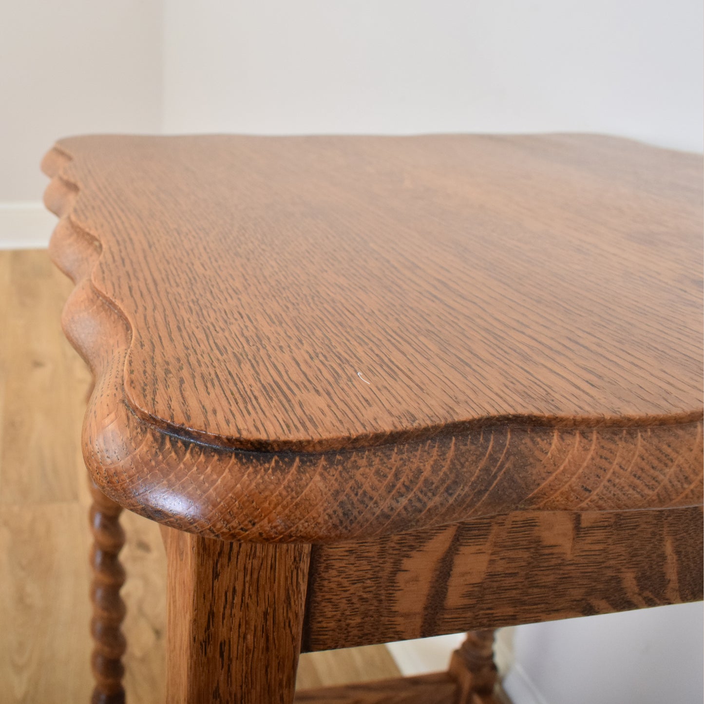 Restored Oak Occasional Table