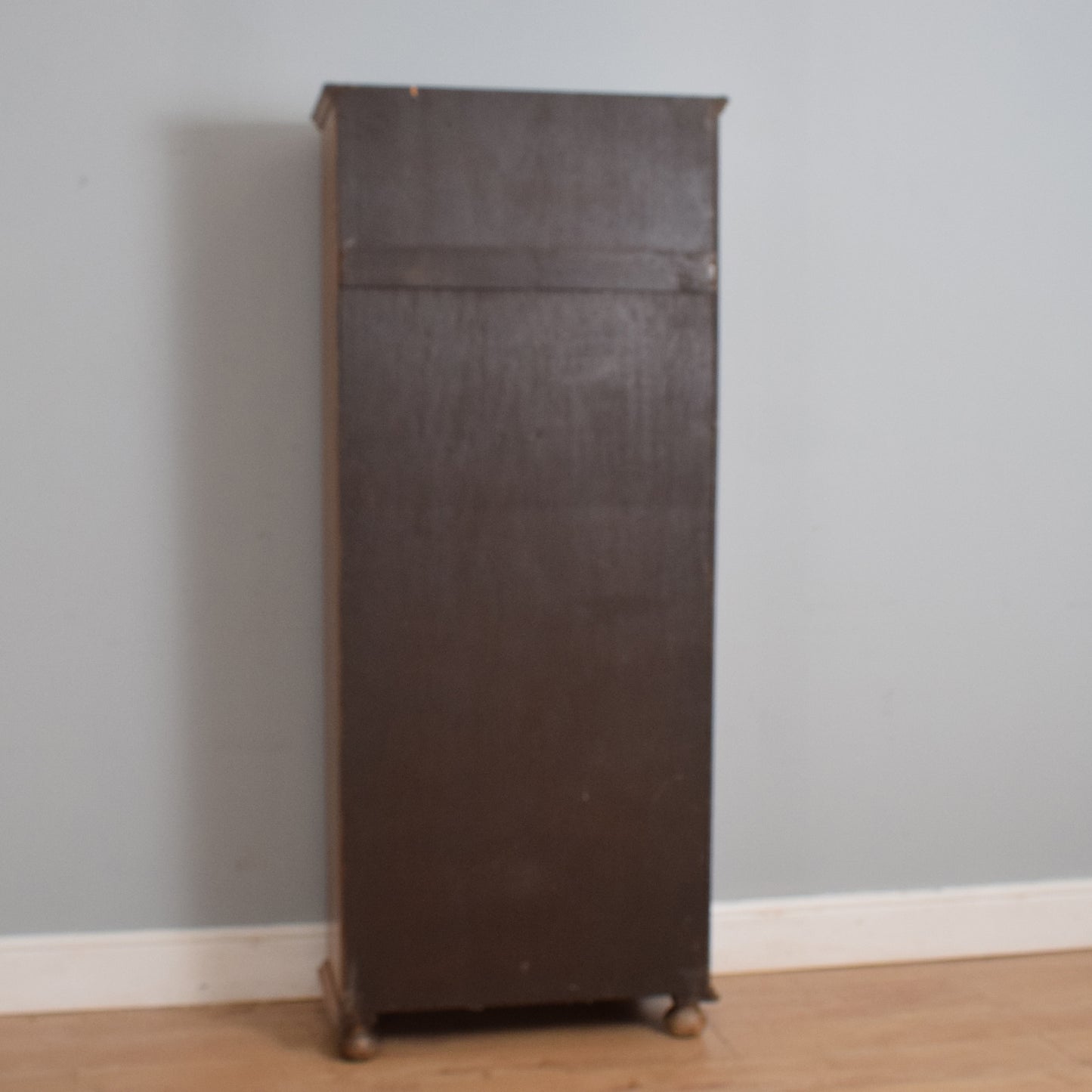 Restored Oak Single Door Hallrobe