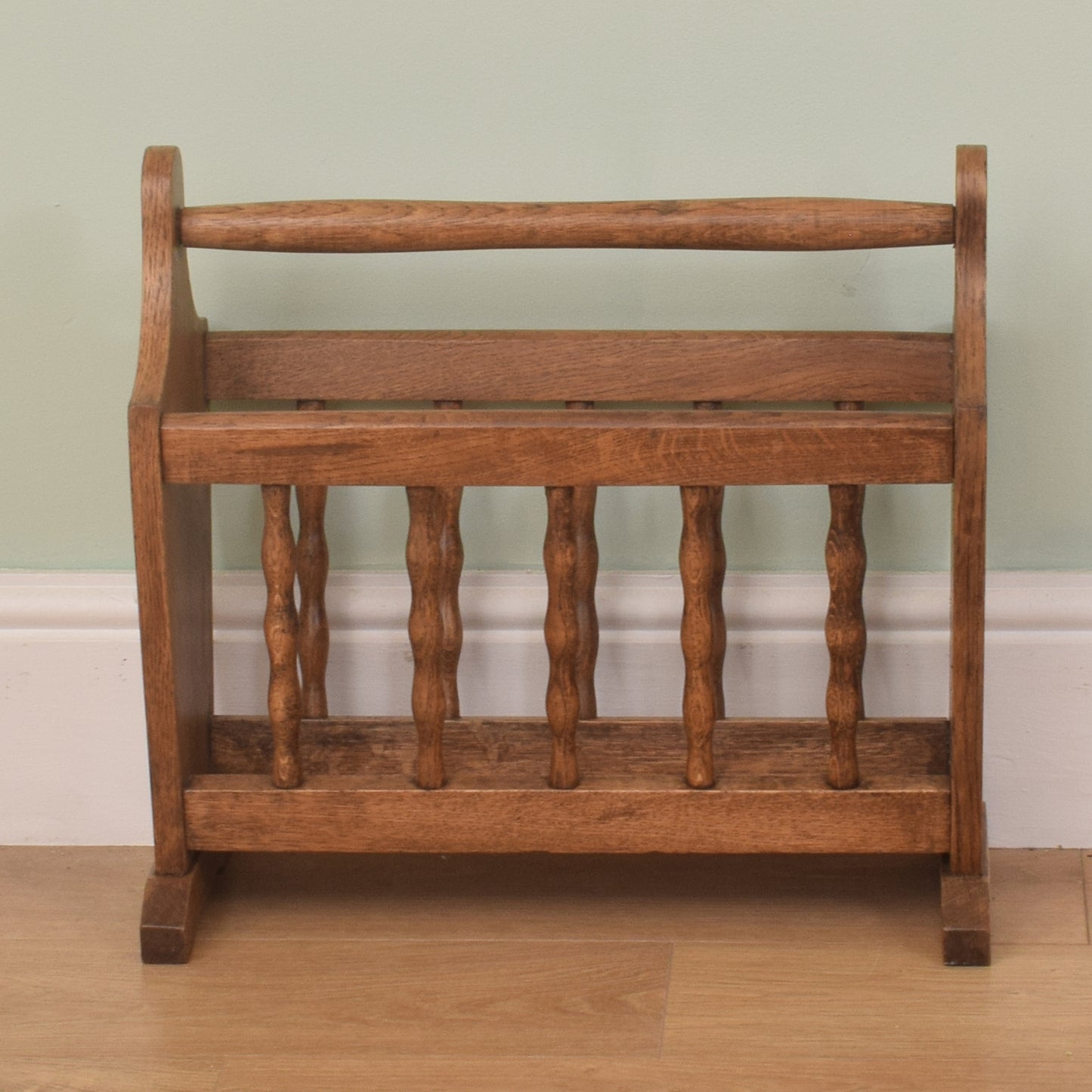 Oak Magazine Rack