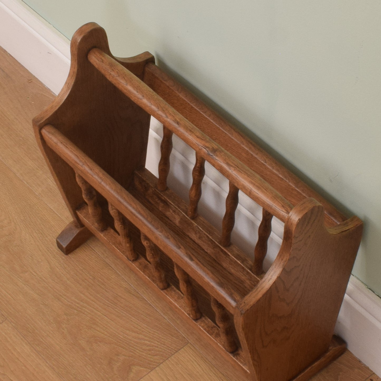 Oak Magazine Rack