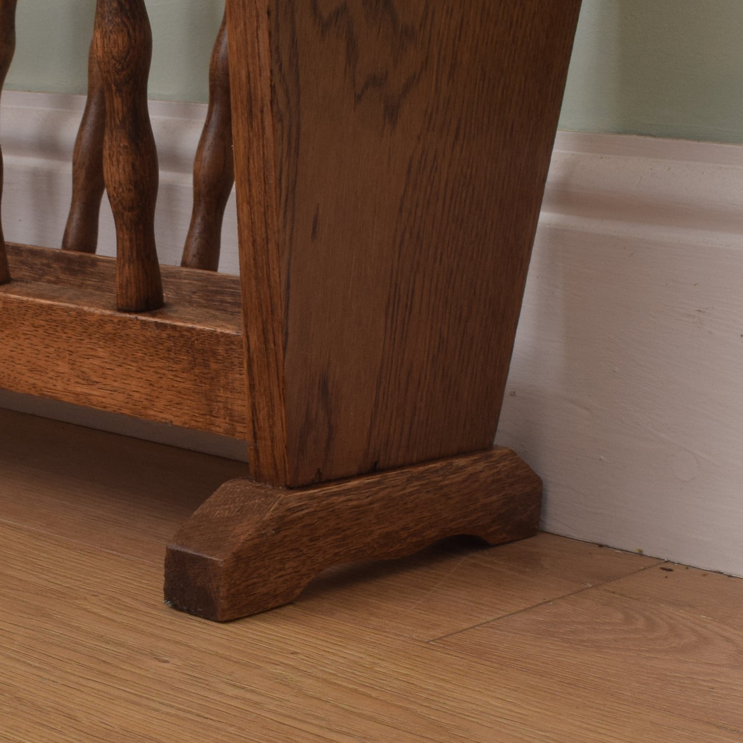 Oak Magazine Rack