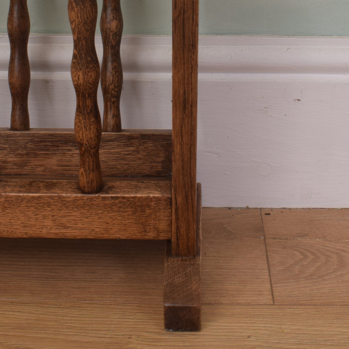 Oak Magazine Rack