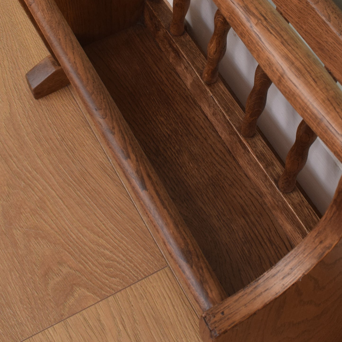 Oak Magazine Rack