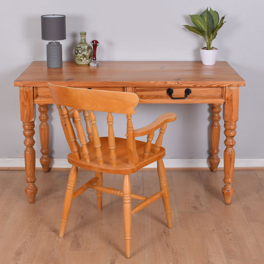 Pine Desk and Chair