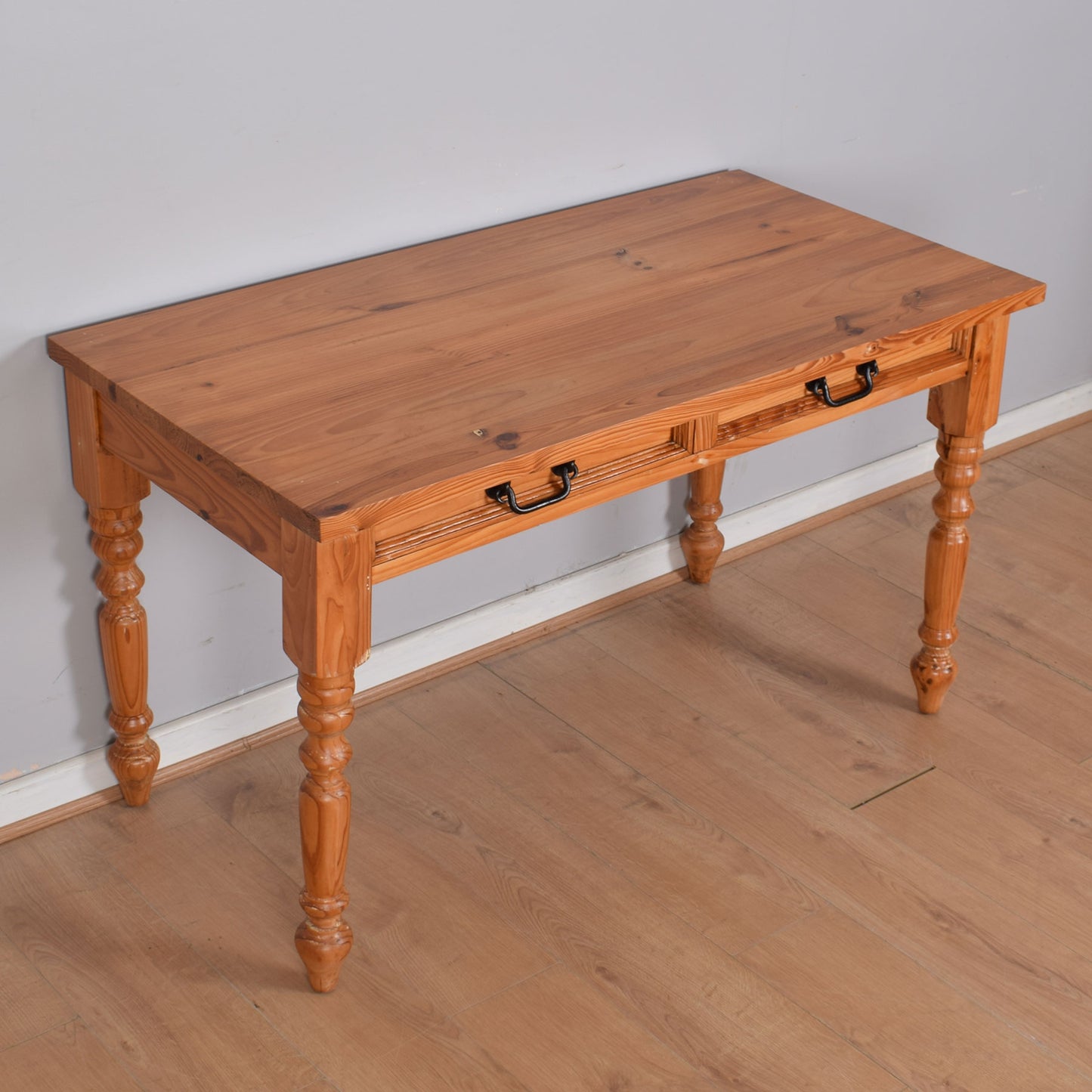 Restored Pine Desk and Chair