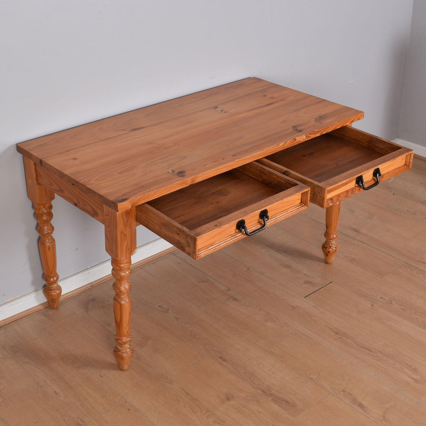 Restored Pine Desk and Chair