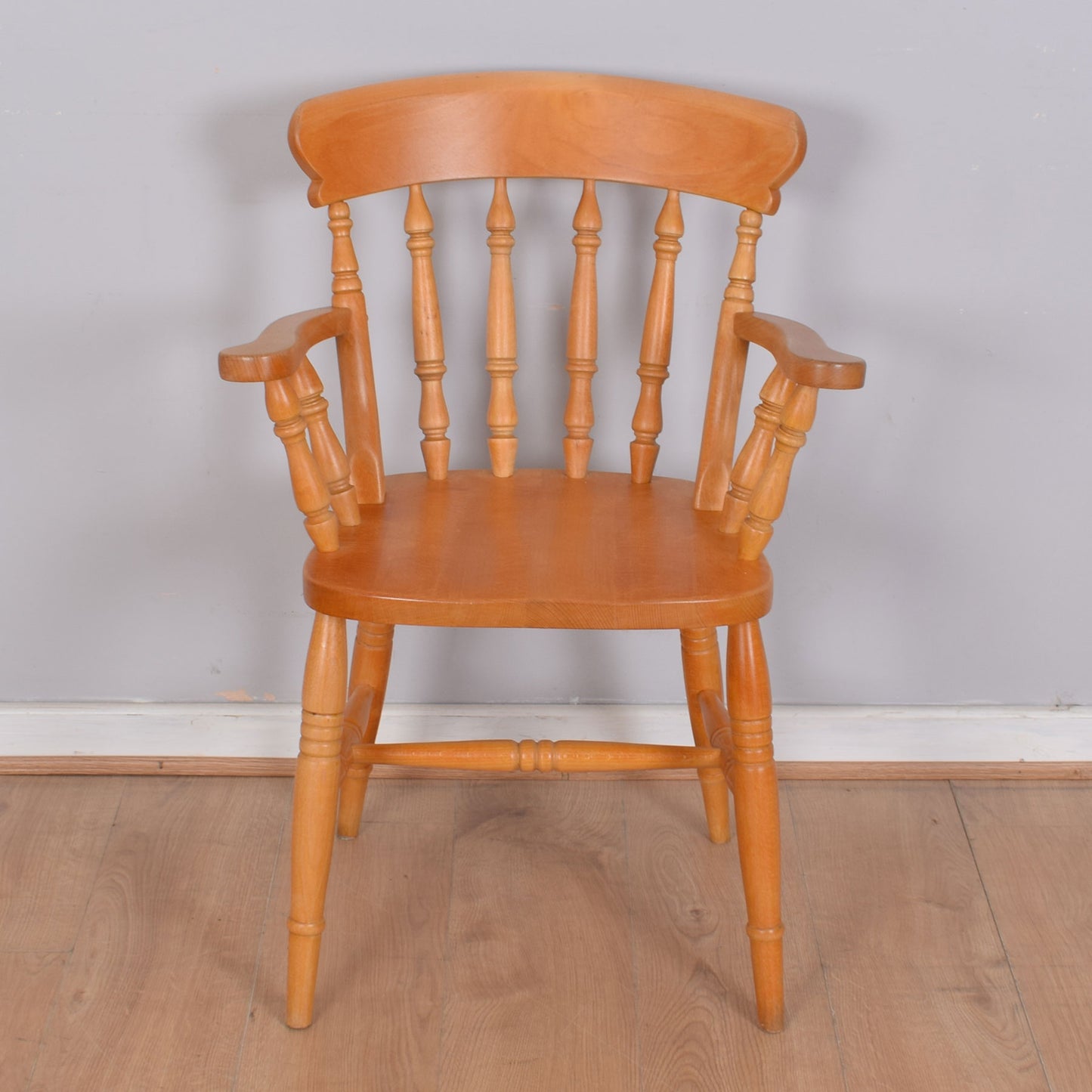Restored Pine Desk and Chair