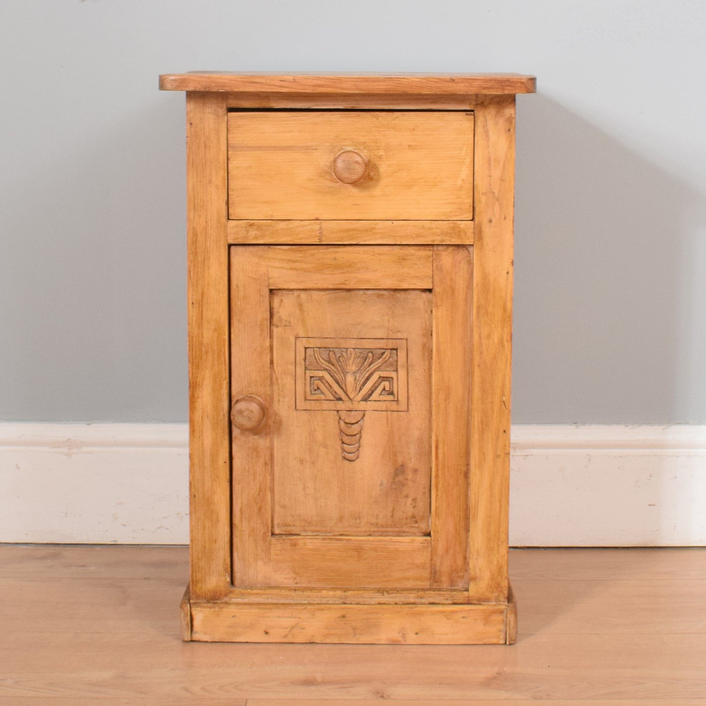 Rustic Pine Bedside
