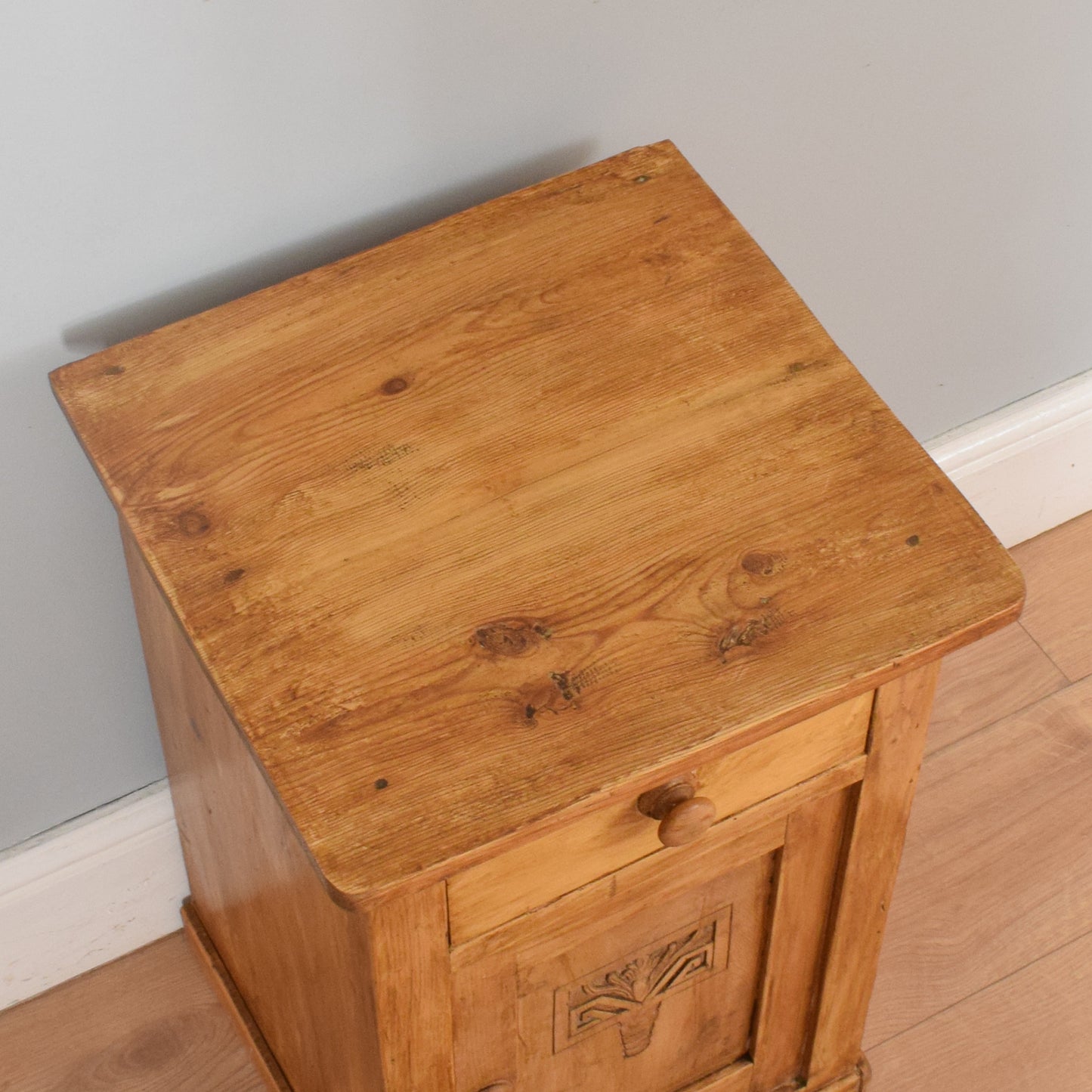 Rustic Pine Bedside