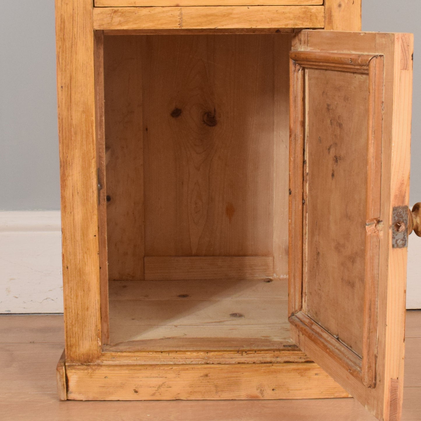 Rustic Pine Bedside