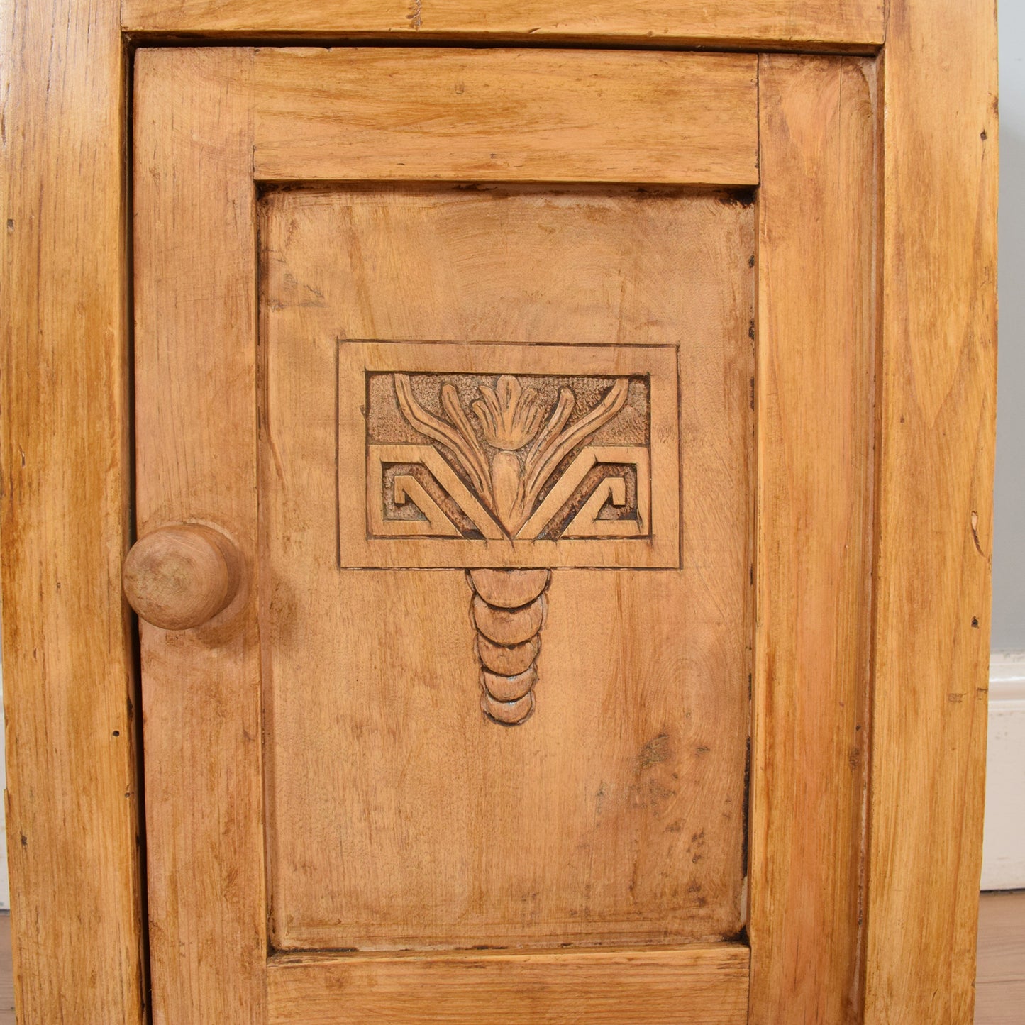 Rustic Pine Bedside